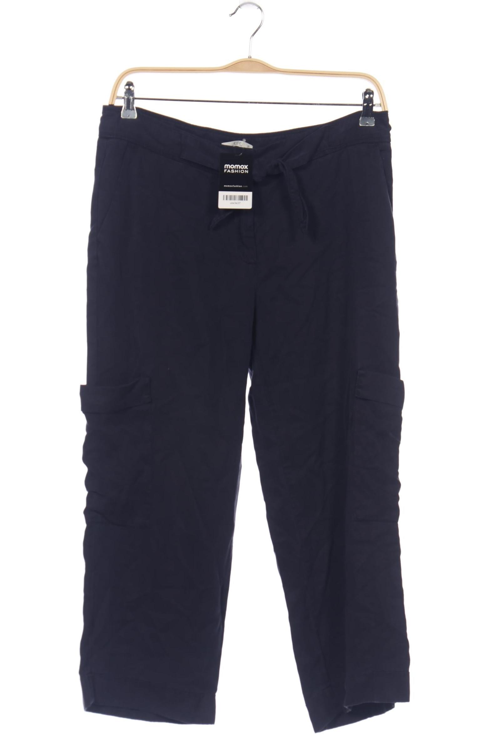 

edc by Esprit Damen Stoffhose, marineblau, Gr. 42