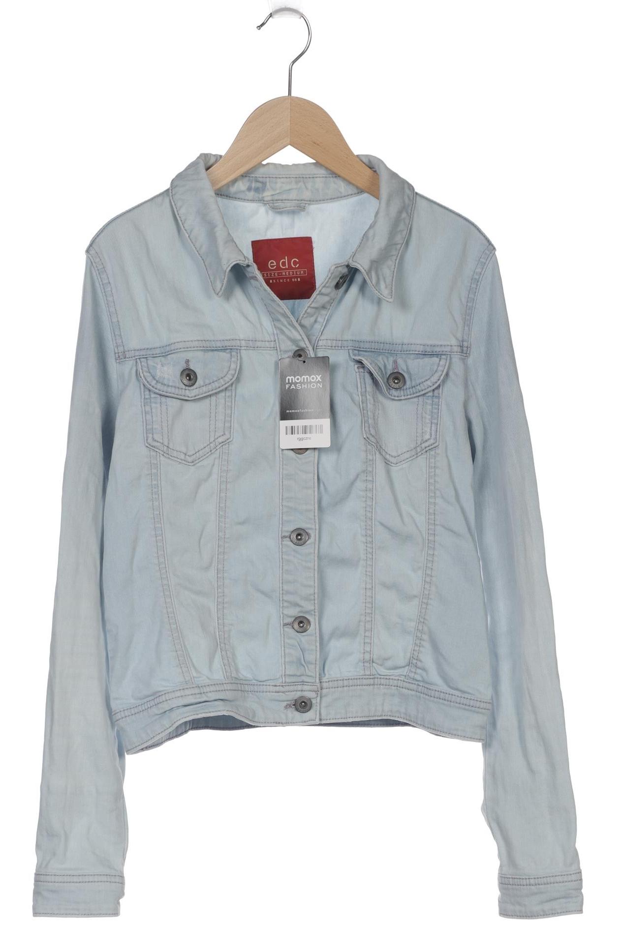 

edc by Esprit Damen Jacke, hellblau, Gr. 38