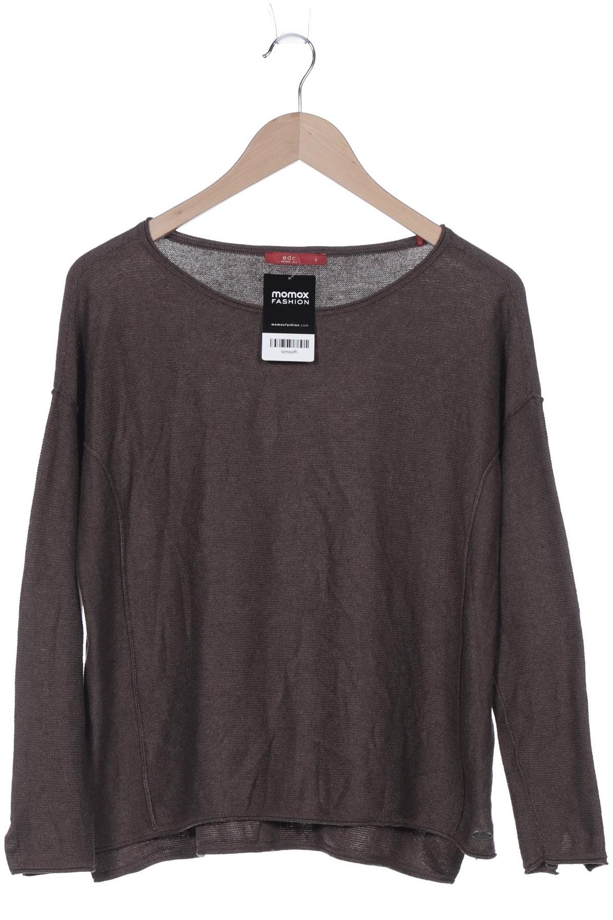 

edc by Esprit Damen Pullover, braun, Gr. 36