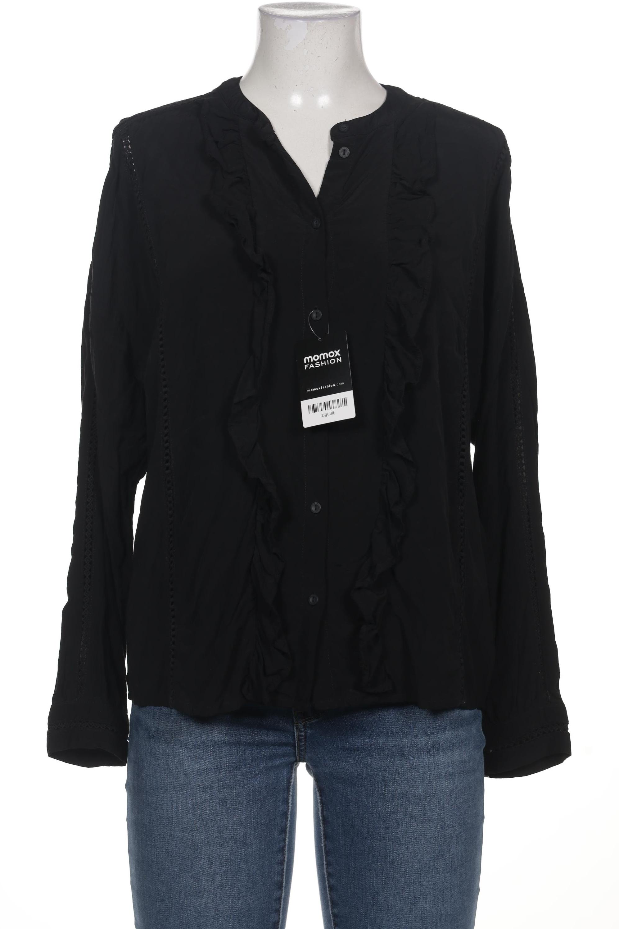 

edc by Esprit Damen Bluse, schwarz, Gr. 38