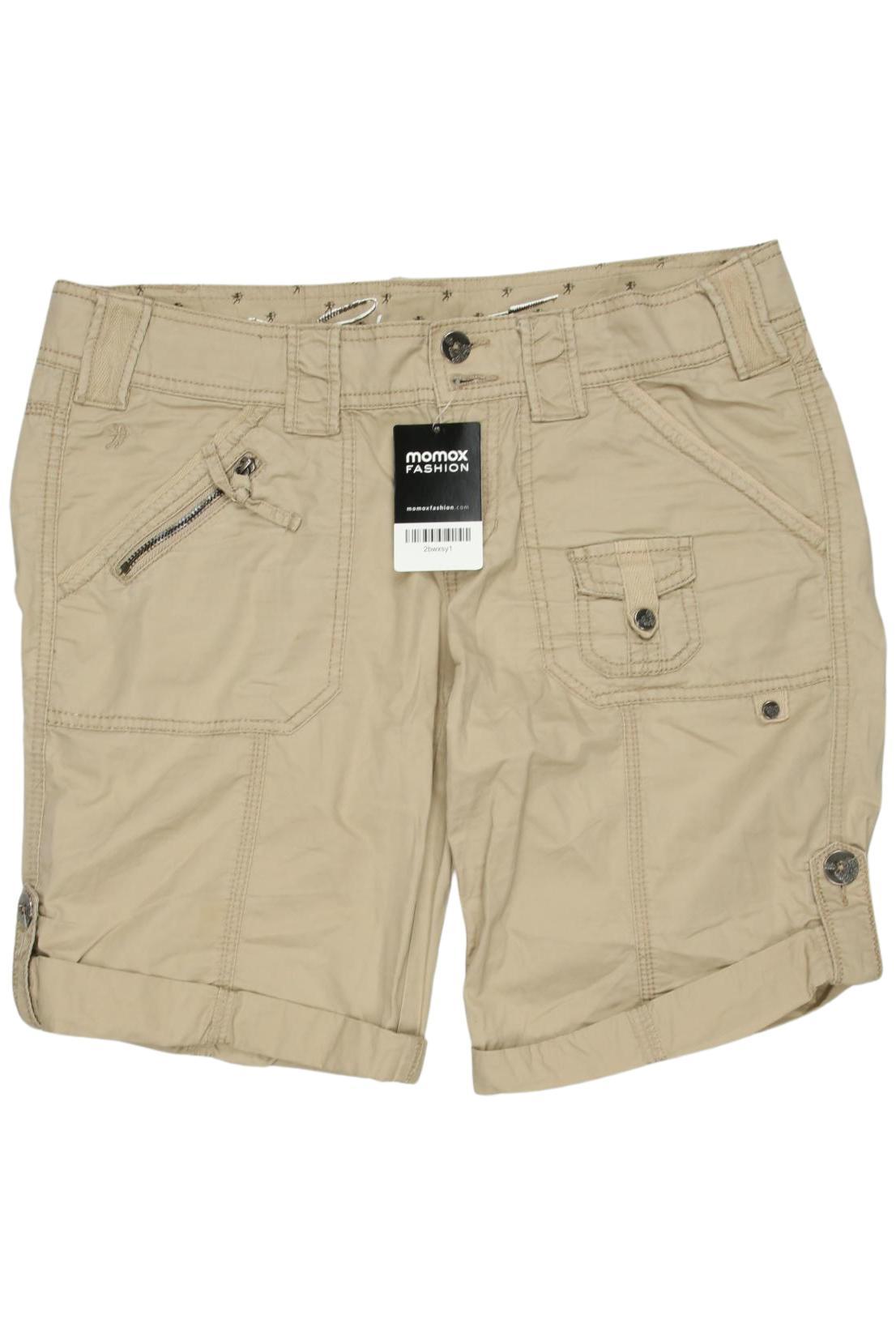 

edc by Esprit Damen Shorts, beige, Gr. 38