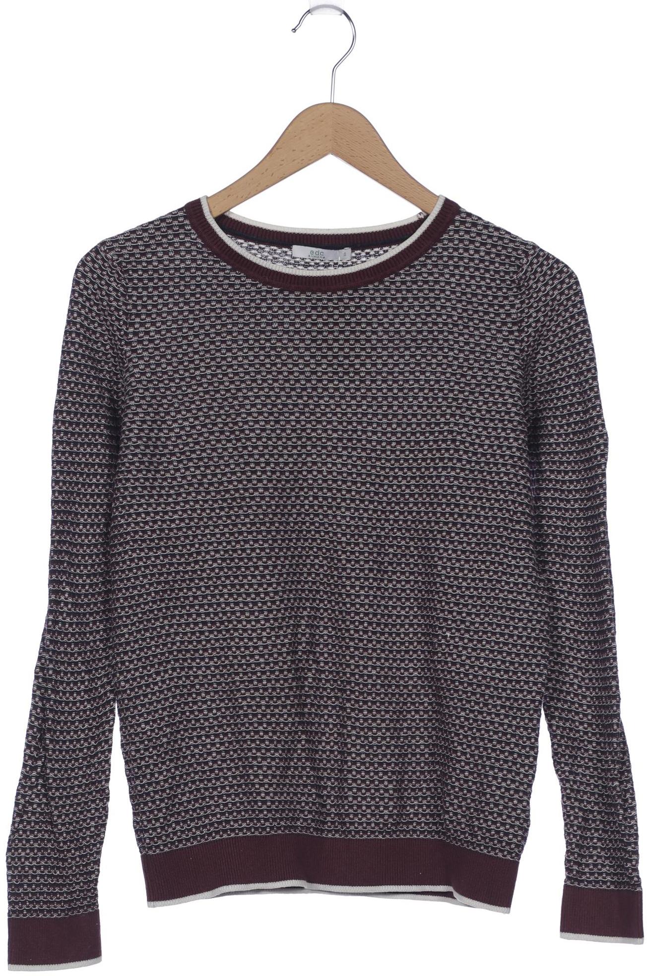 

edc by Esprit Herren Pullover, bordeaux, Gr. 46