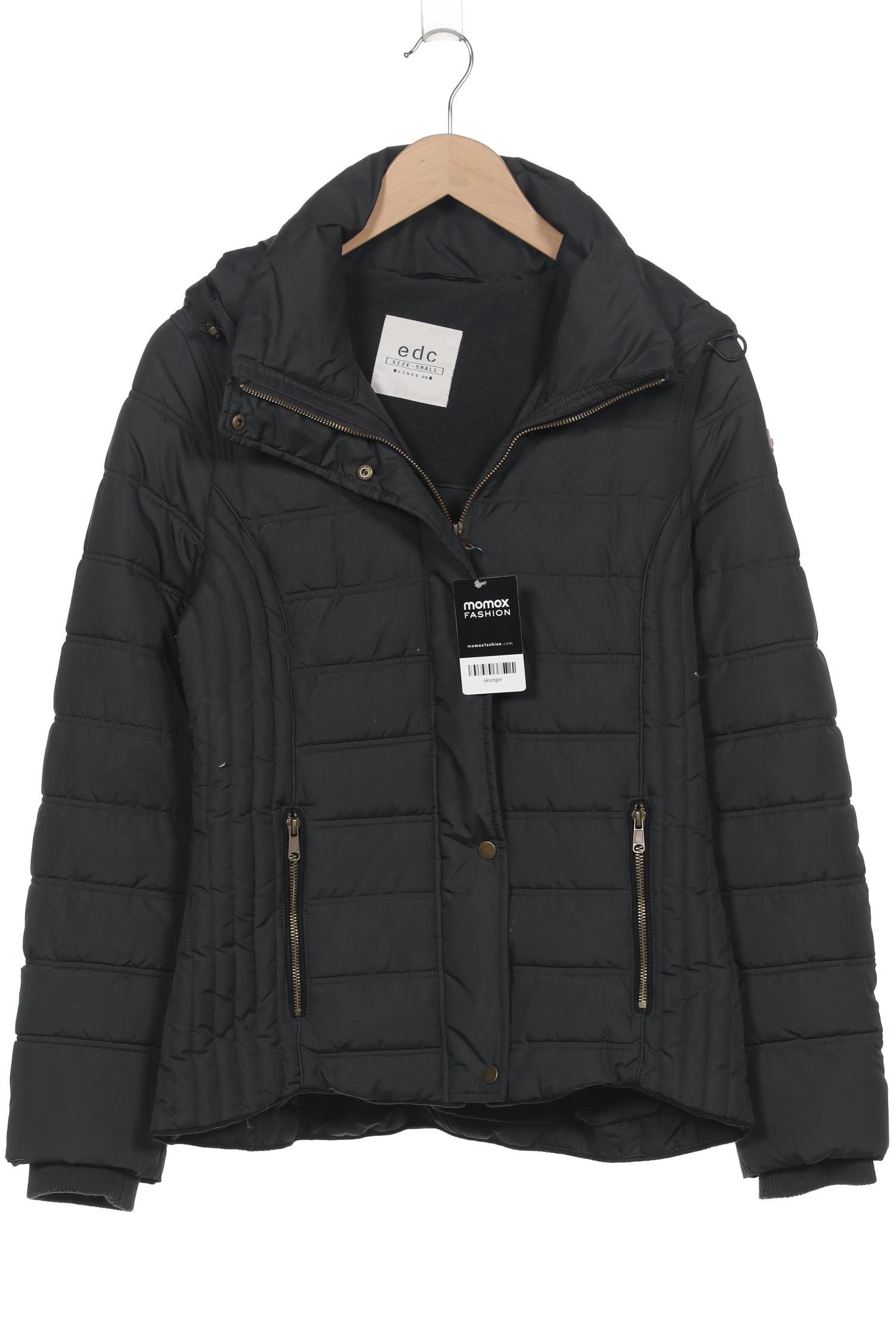 

edc by Esprit Damen Jacke, schwarz, Gr. 36