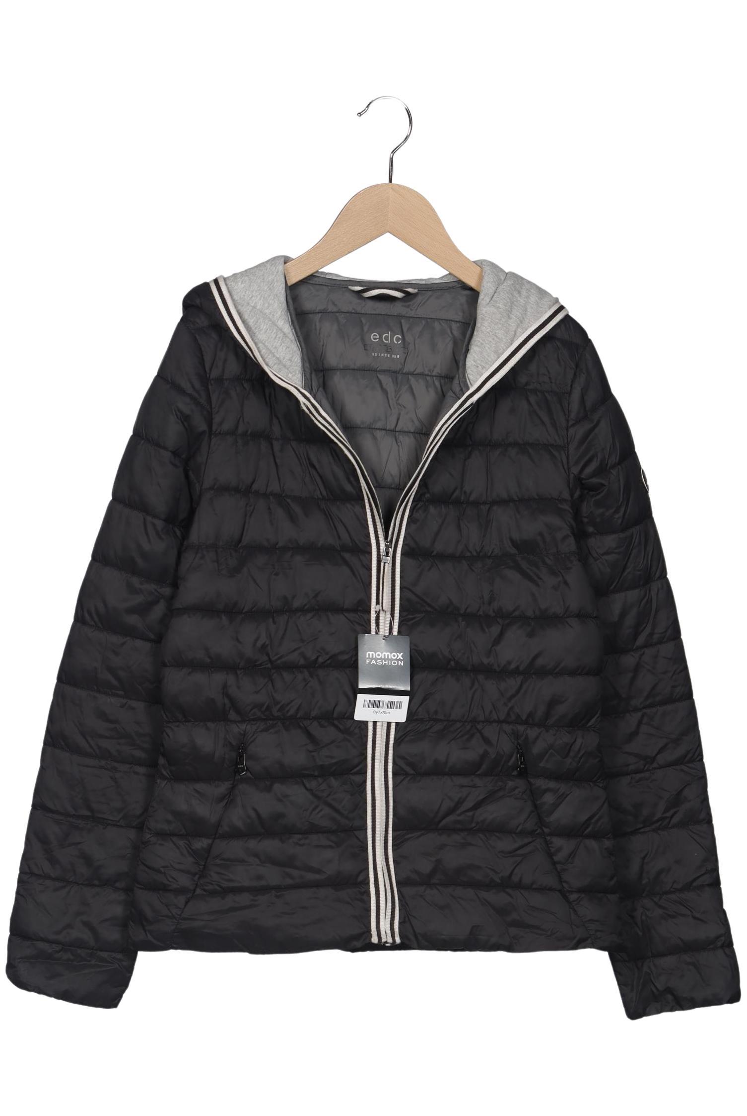 

edc by Esprit Damen Jacke, schwarz, Gr. 36