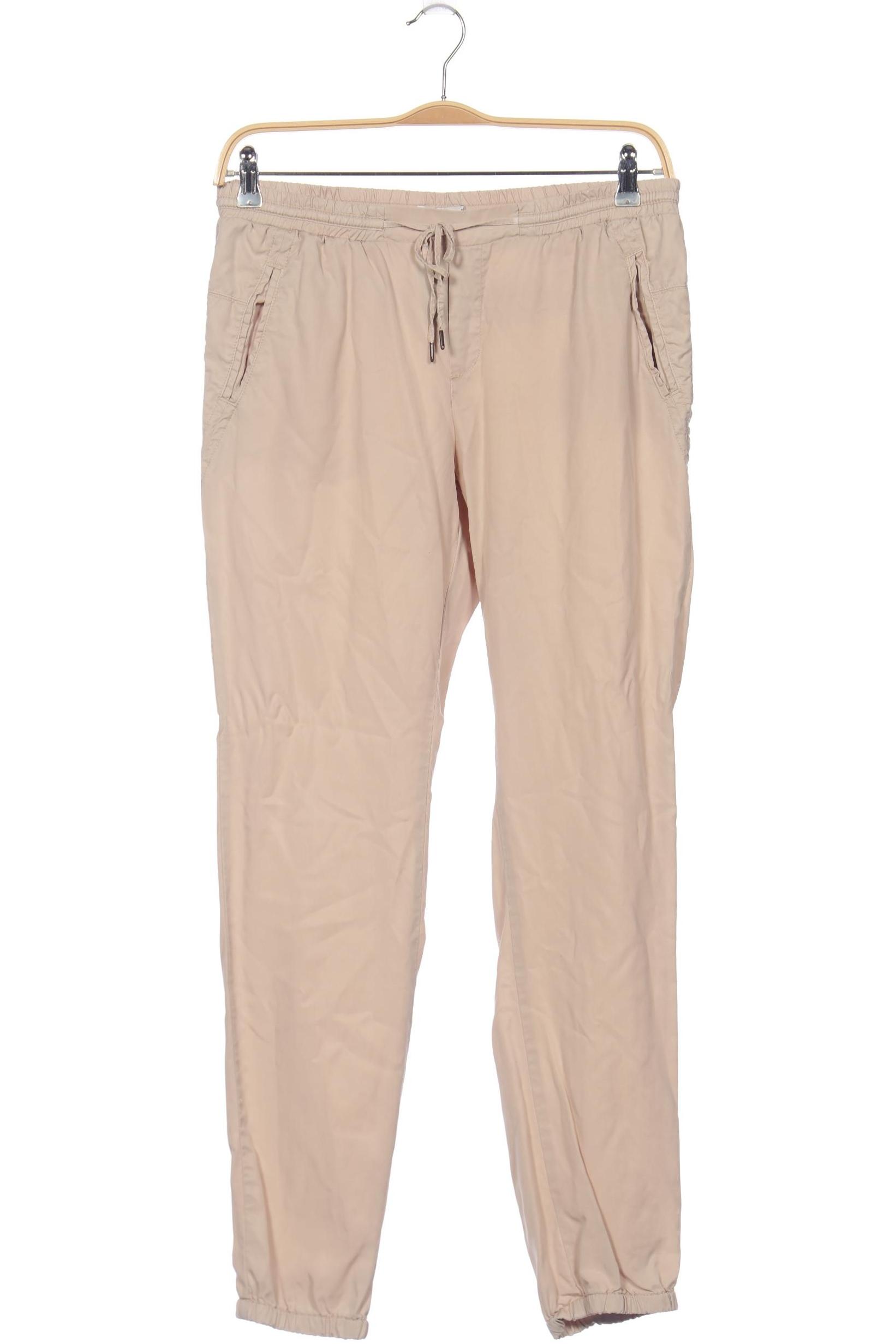 

edc by Esprit Damen Stoffhose, beige, Gr. 40