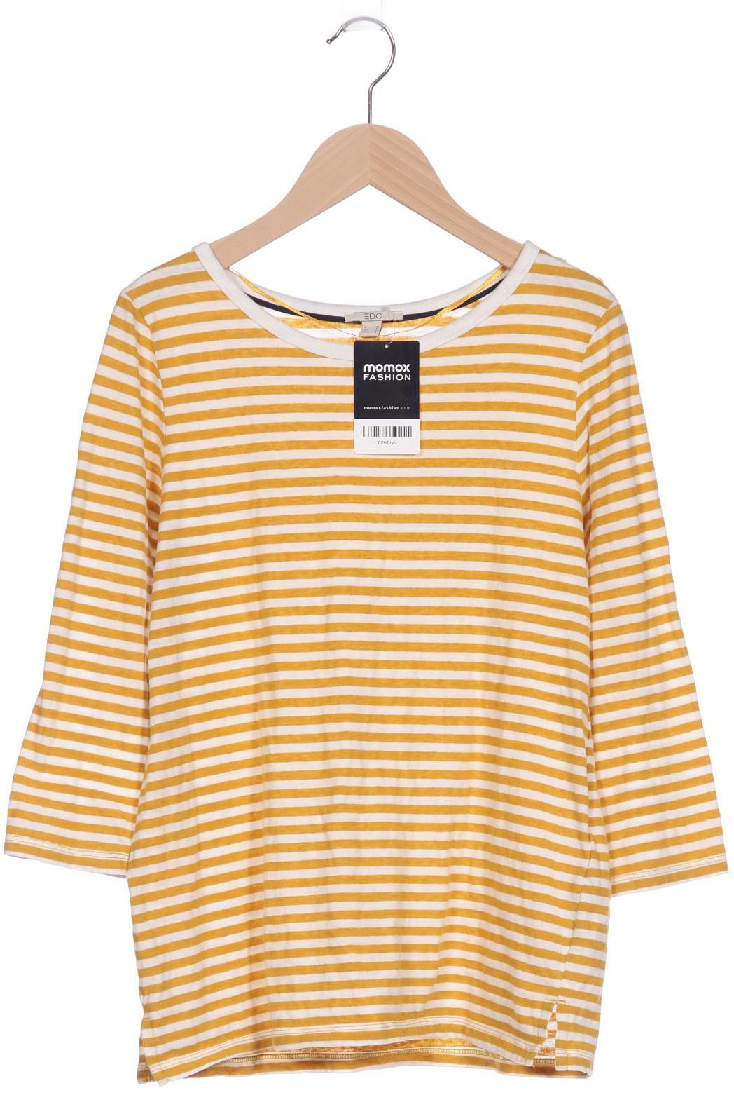 

edc by Esprit Damen Langarmshirt, orange, Gr. 38