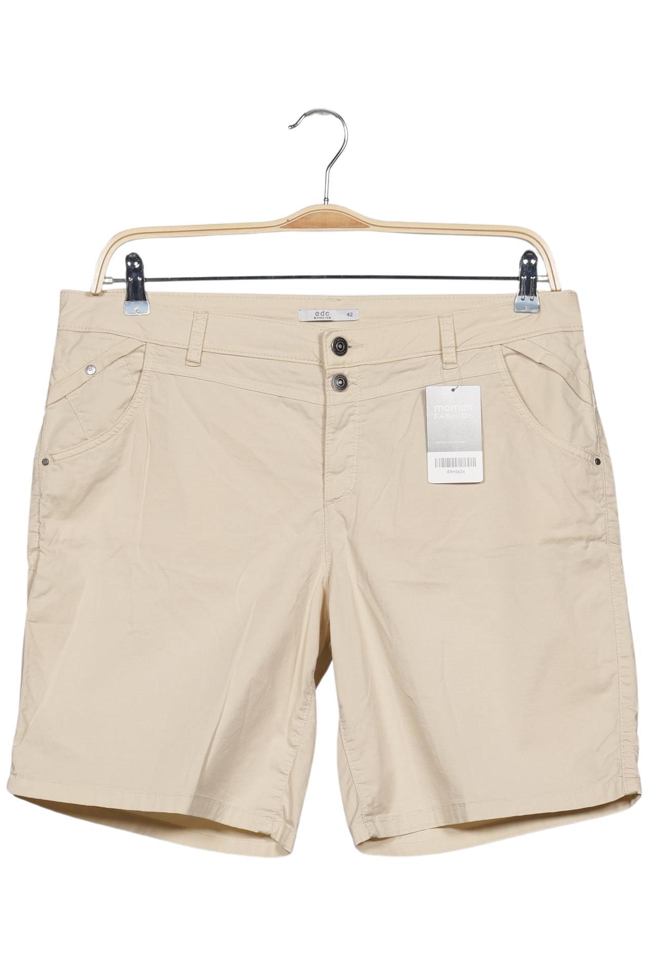 

edc by Esprit Damen Shorts, cremeweiß, Gr. 42