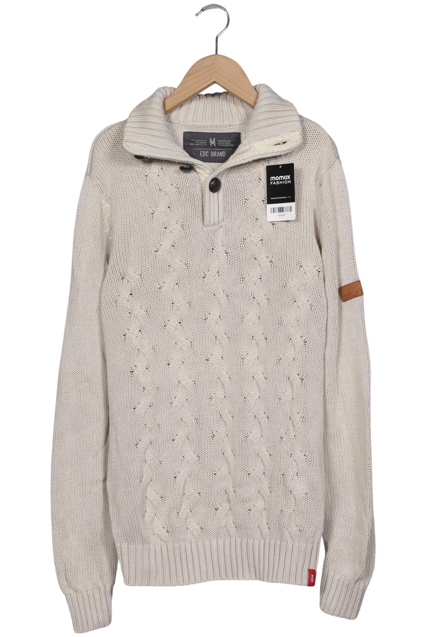 Thumbnail - edc by Esprit Herren Pullover, cremeweiß, Gr. 48