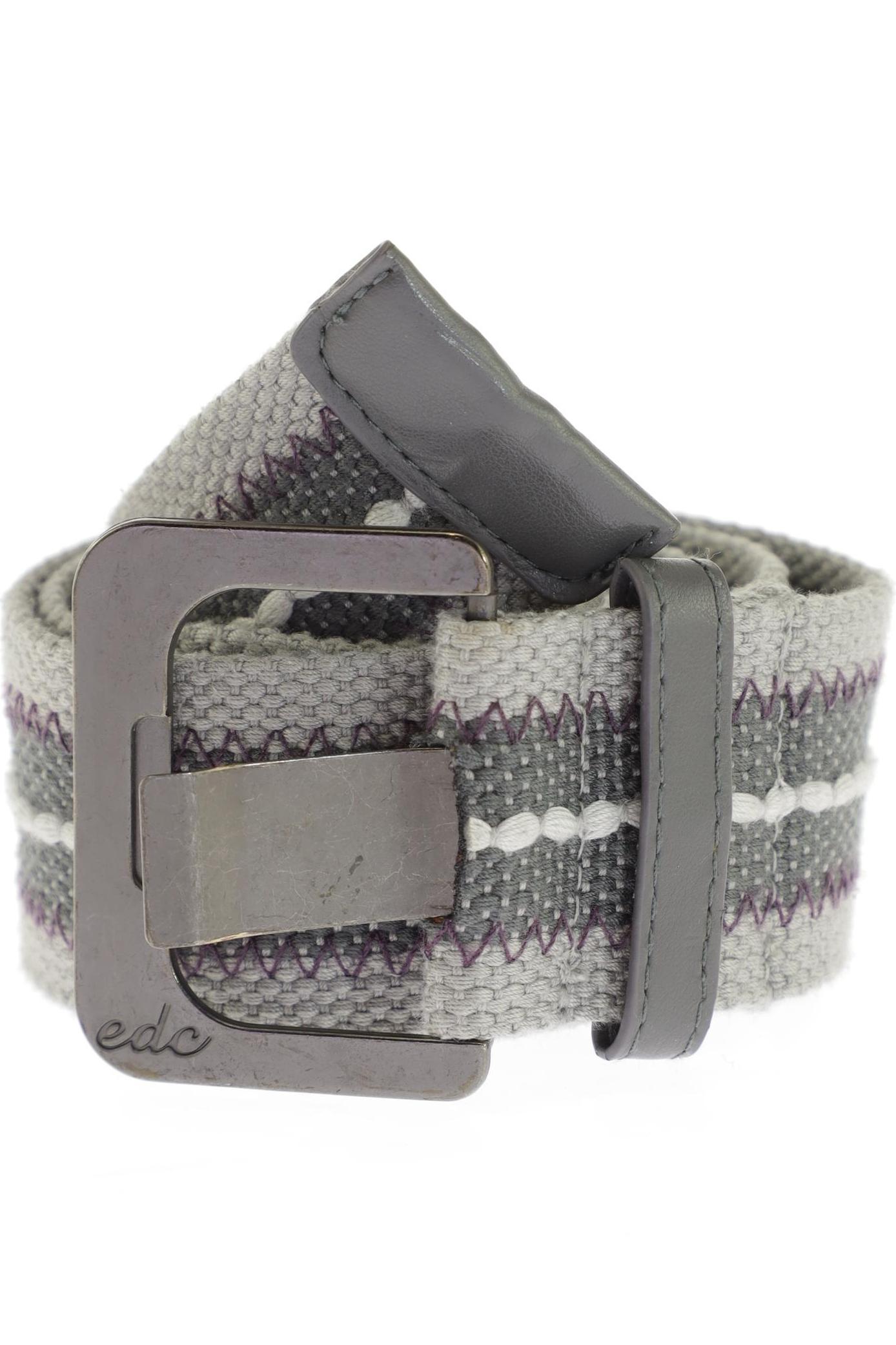 

edc by Esprit Damen Gürtel, grau, Gr. 85