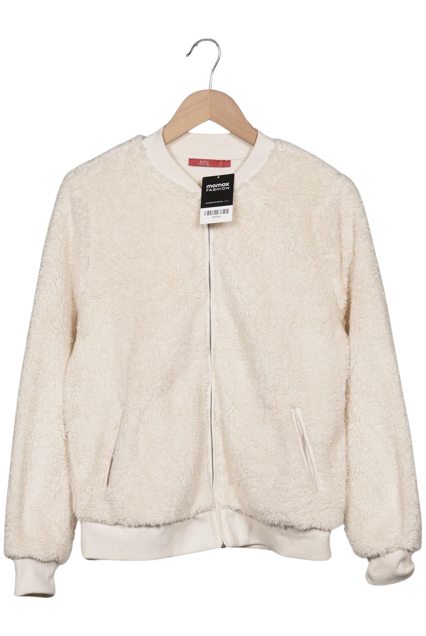 

edc by Esprit Damen Sweatshirt, cremeweiß, Gr. 42