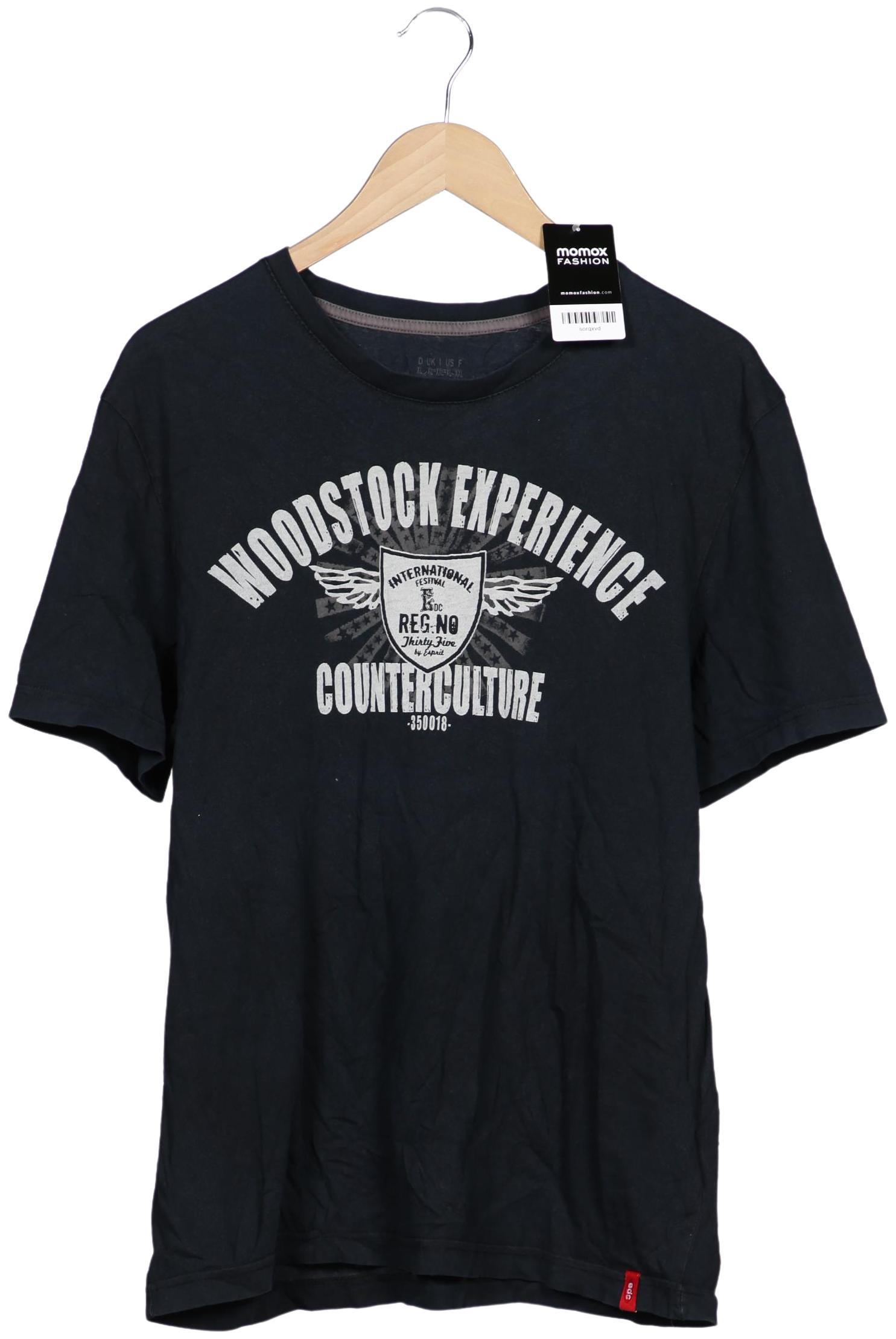 

edc by Esprit Herren T-Shirt, marineblau, Gr. 54