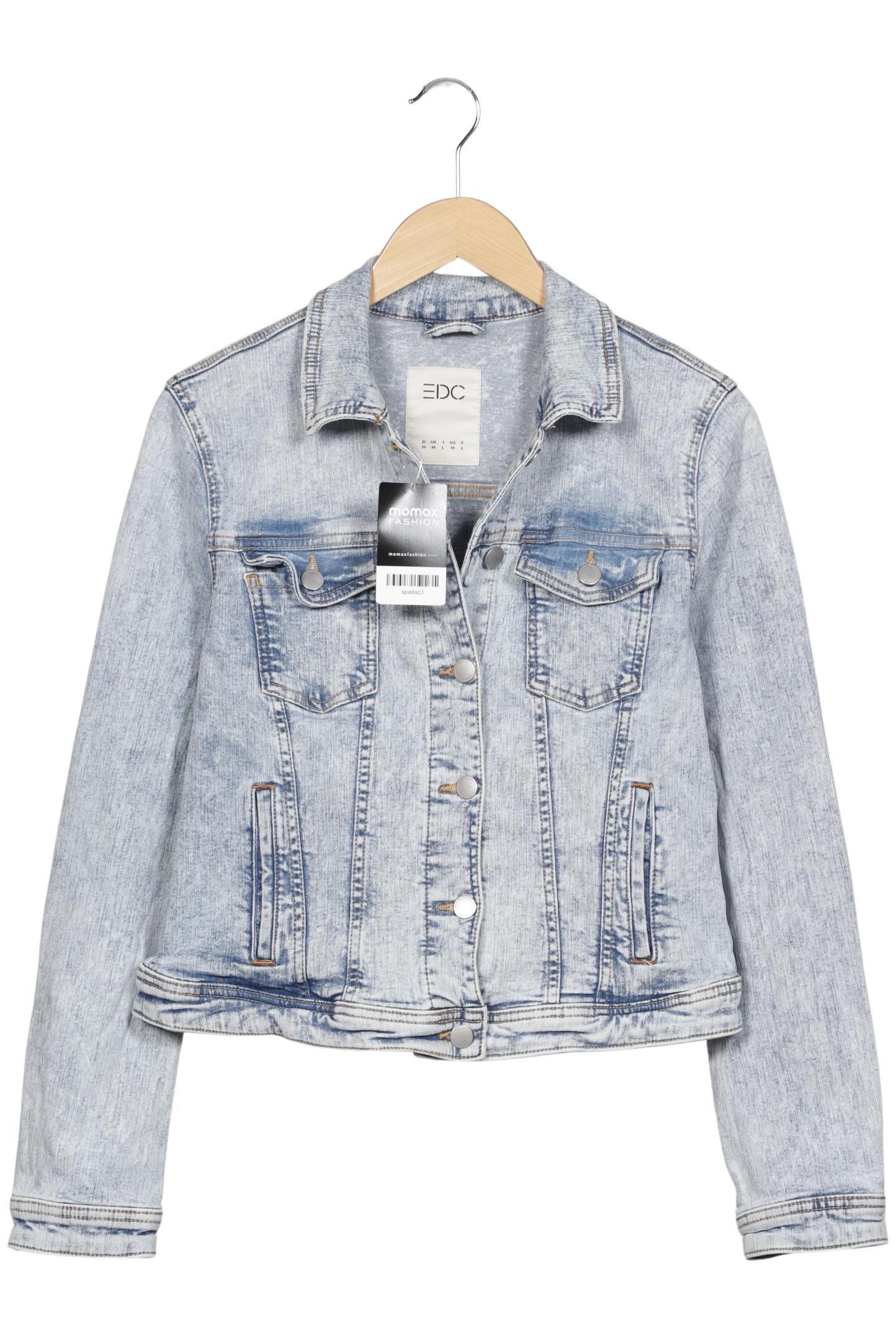 

edc by Esprit Damen Jacke, hellblau, Gr. 38