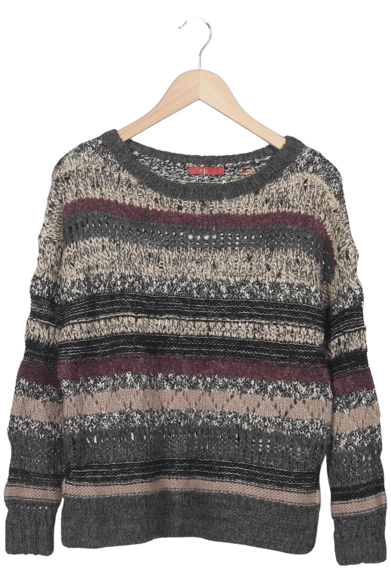 

edc by Esprit Damen Pullover, mehrfarbig, Gr. 42