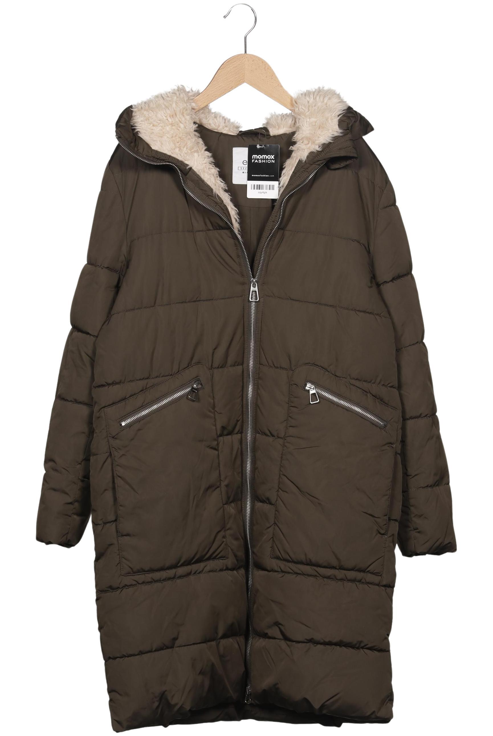 

edc by Esprit Damen Mantel, grün, Gr. 42