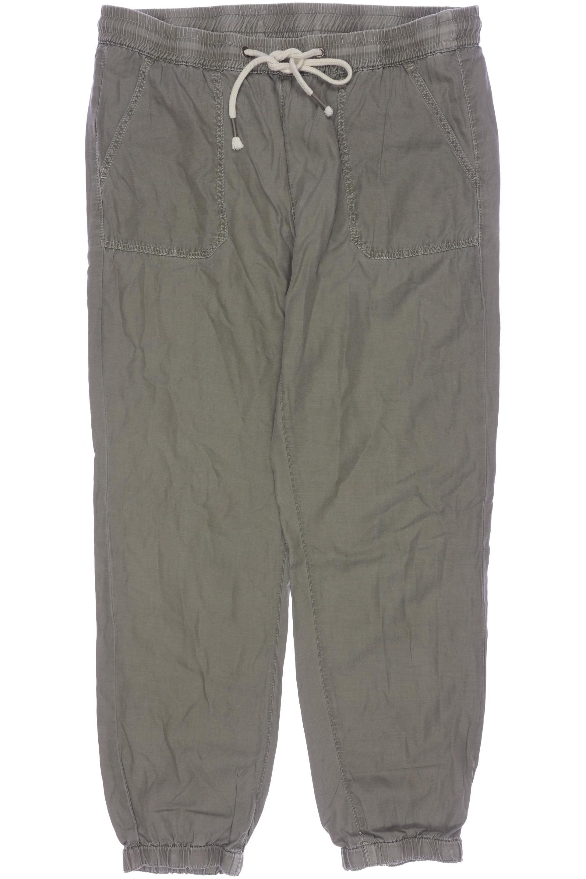 

edc by Esprit Damen Stoffhose, grün, Gr. 38