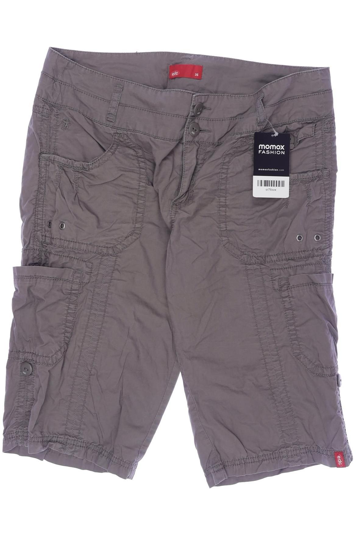 

edc by Esprit Damen Shorts, braun, Gr. 36