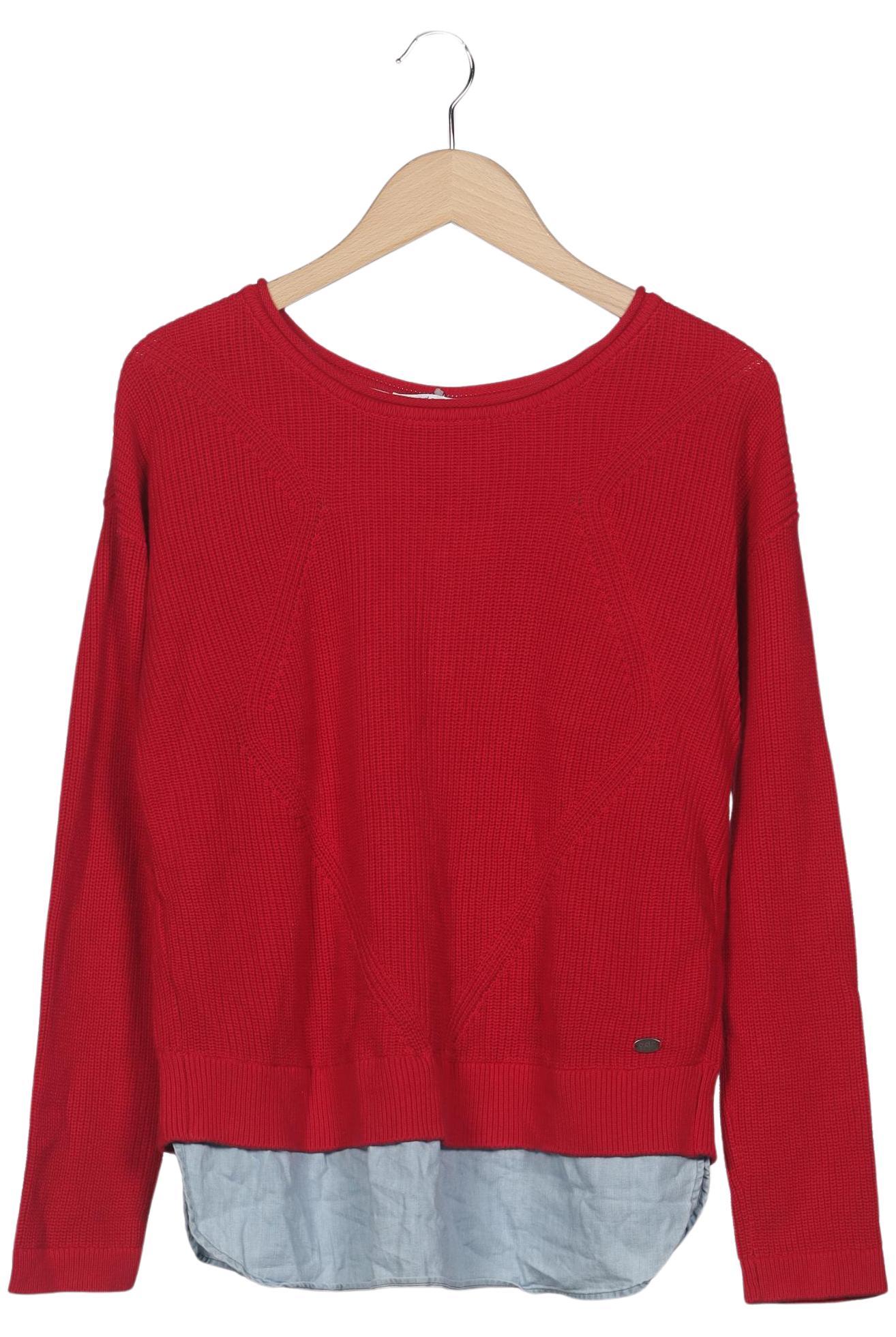 

edc by Esprit Damen Pullover, rot, Gr. 38