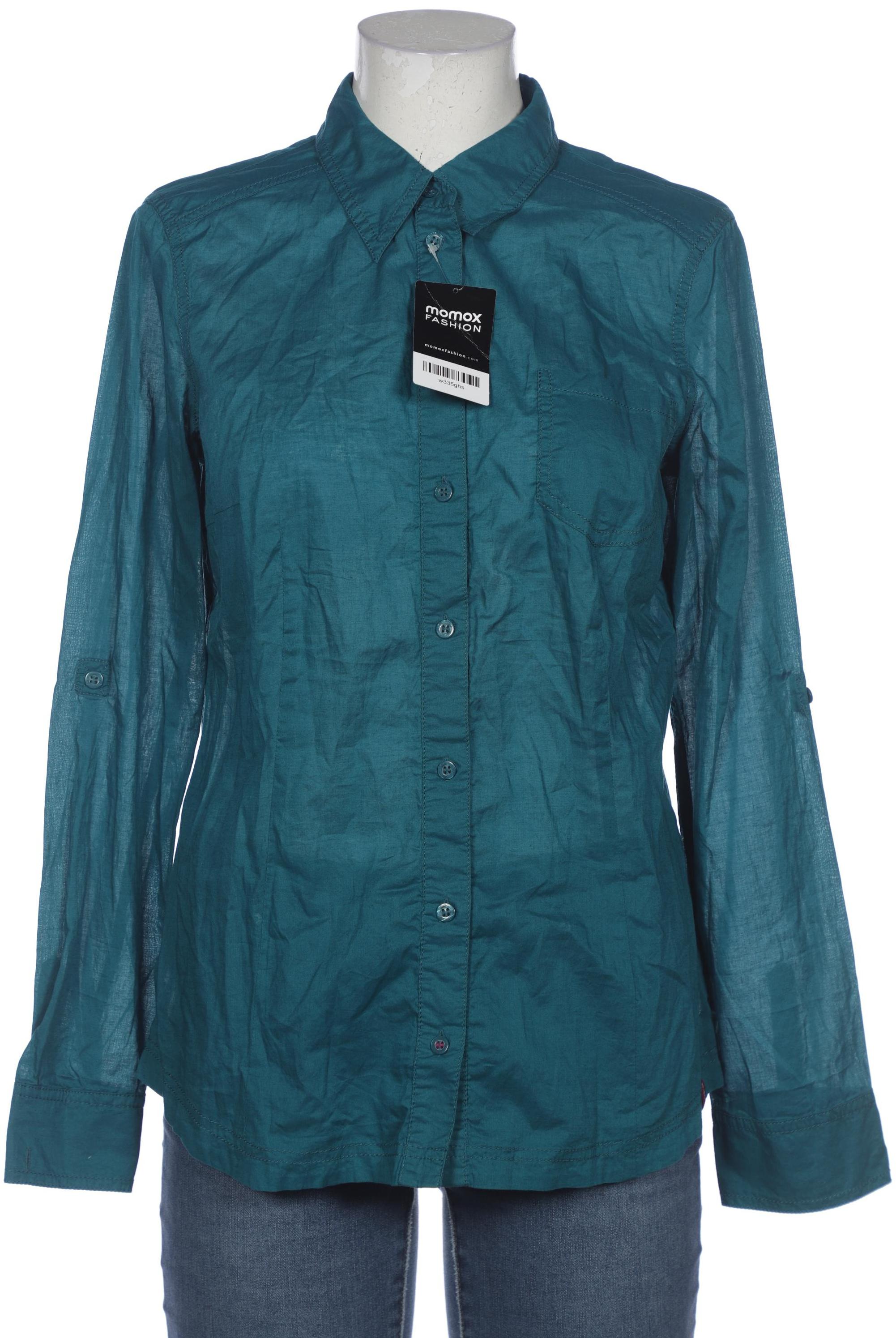 

edc by Esprit Damen Bluse, türkis, Gr. 42