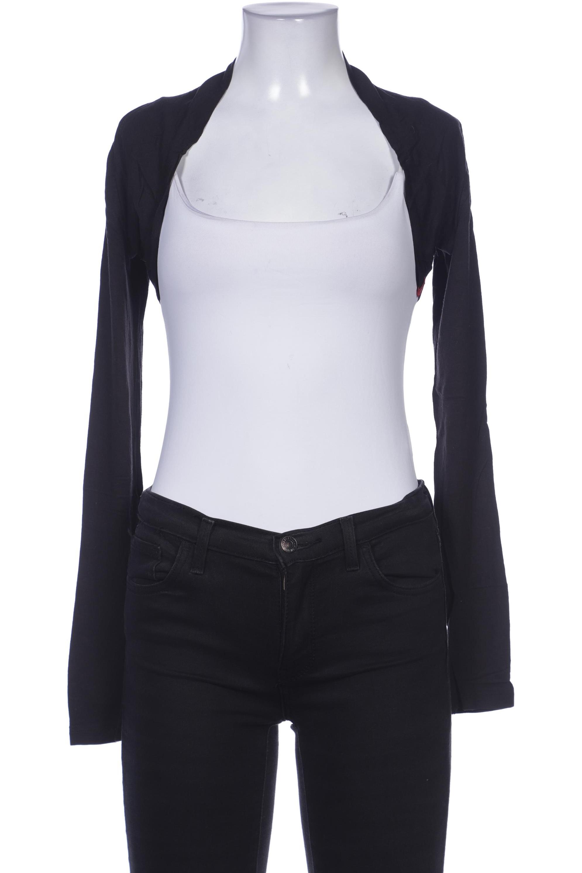 

edc by Esprit Damen Strickjacke, schwarz, Gr. 36