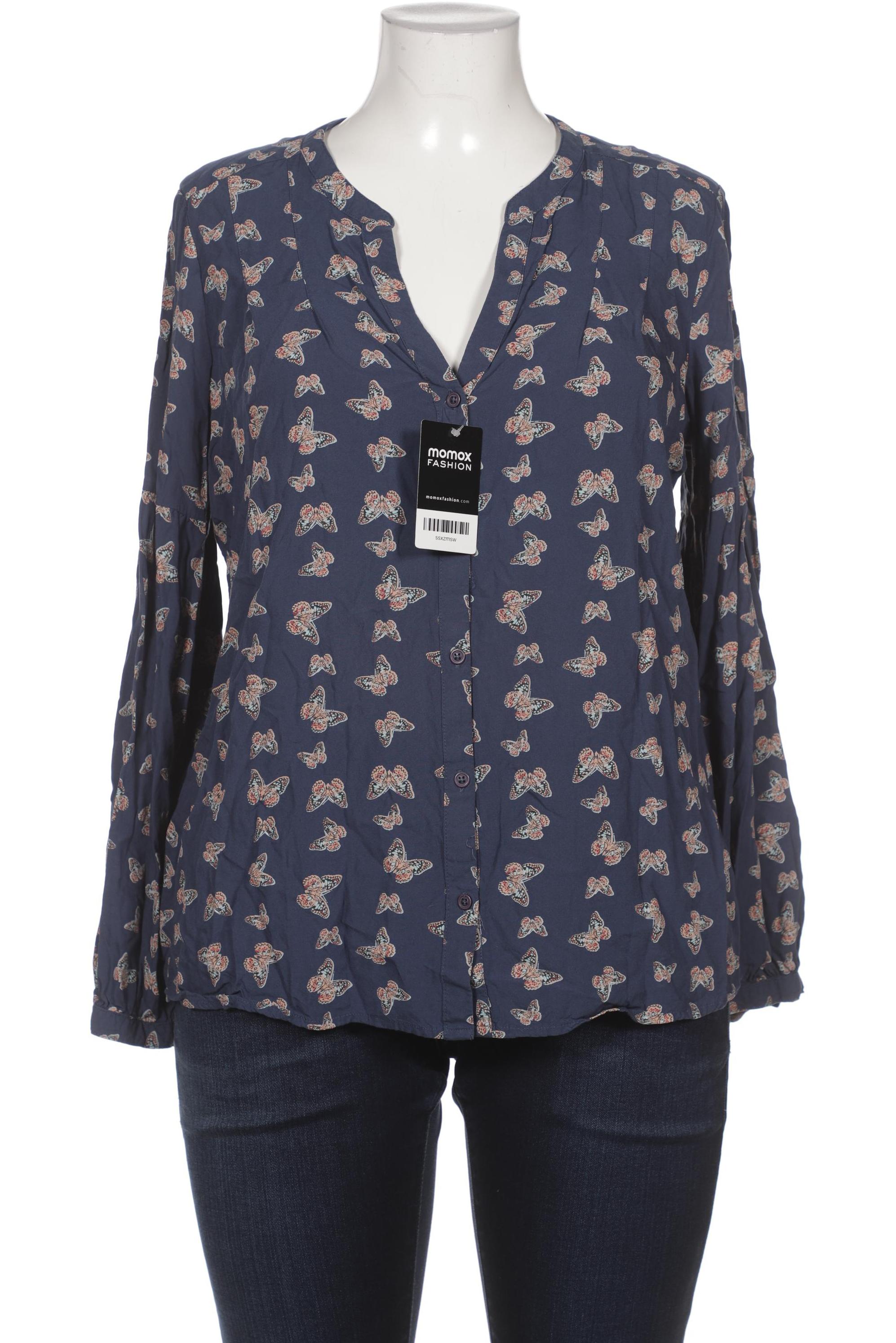 

edc by Esprit Damen Bluse, marineblau
