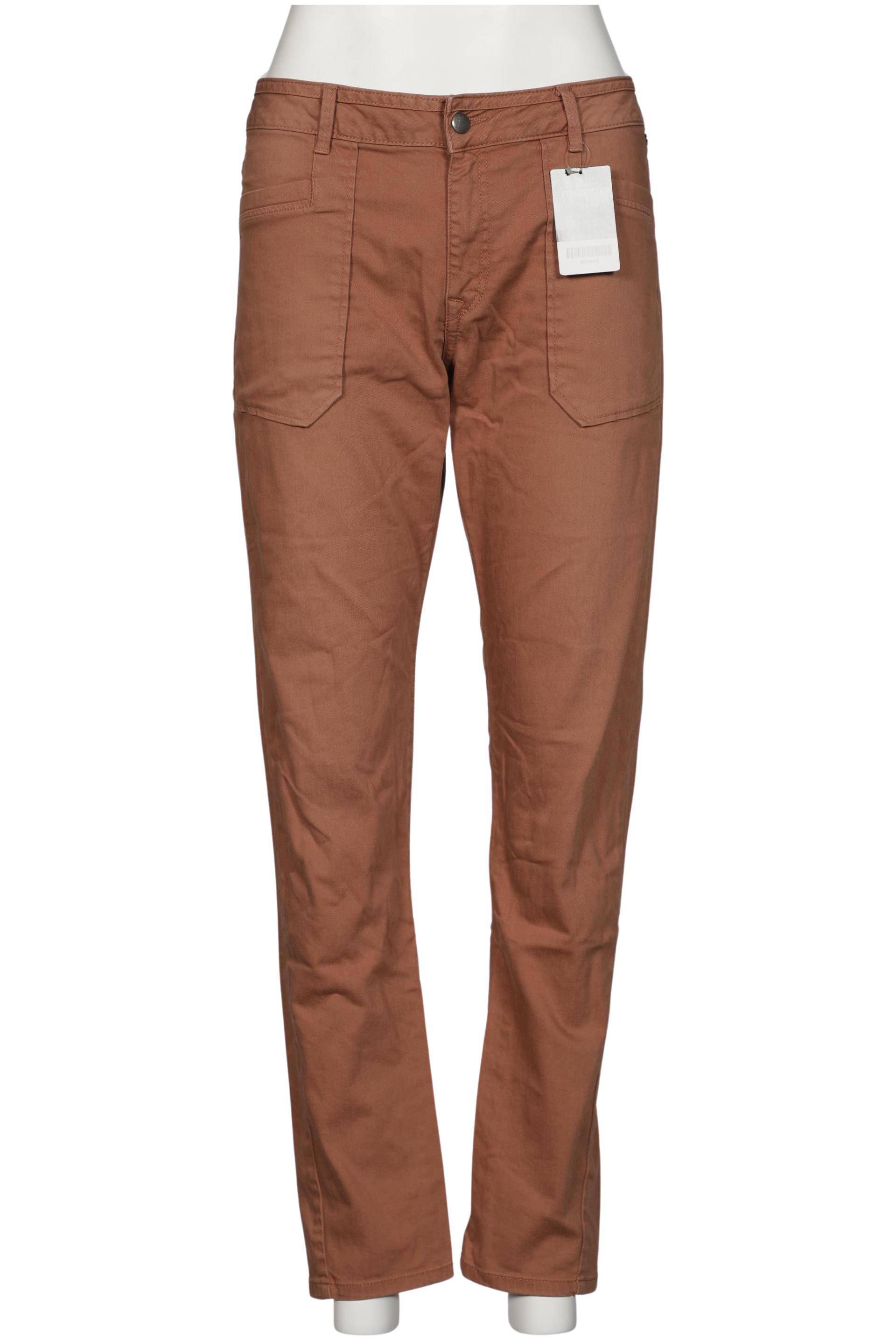 

edc by Esprit Damen Stoffhose, braun, Gr. 42