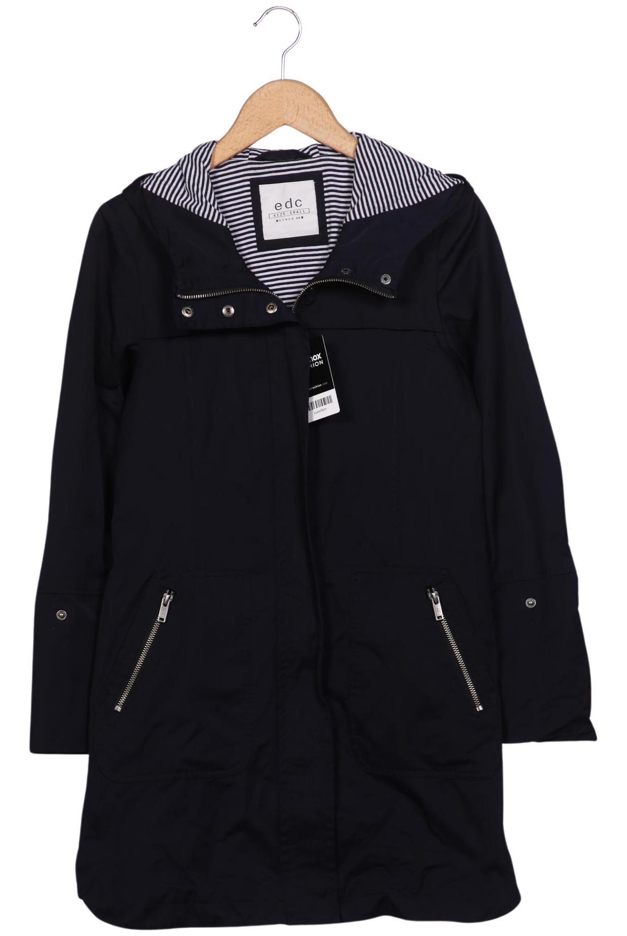 

edc by Esprit Damen Mantel, marineblau, Gr. 36