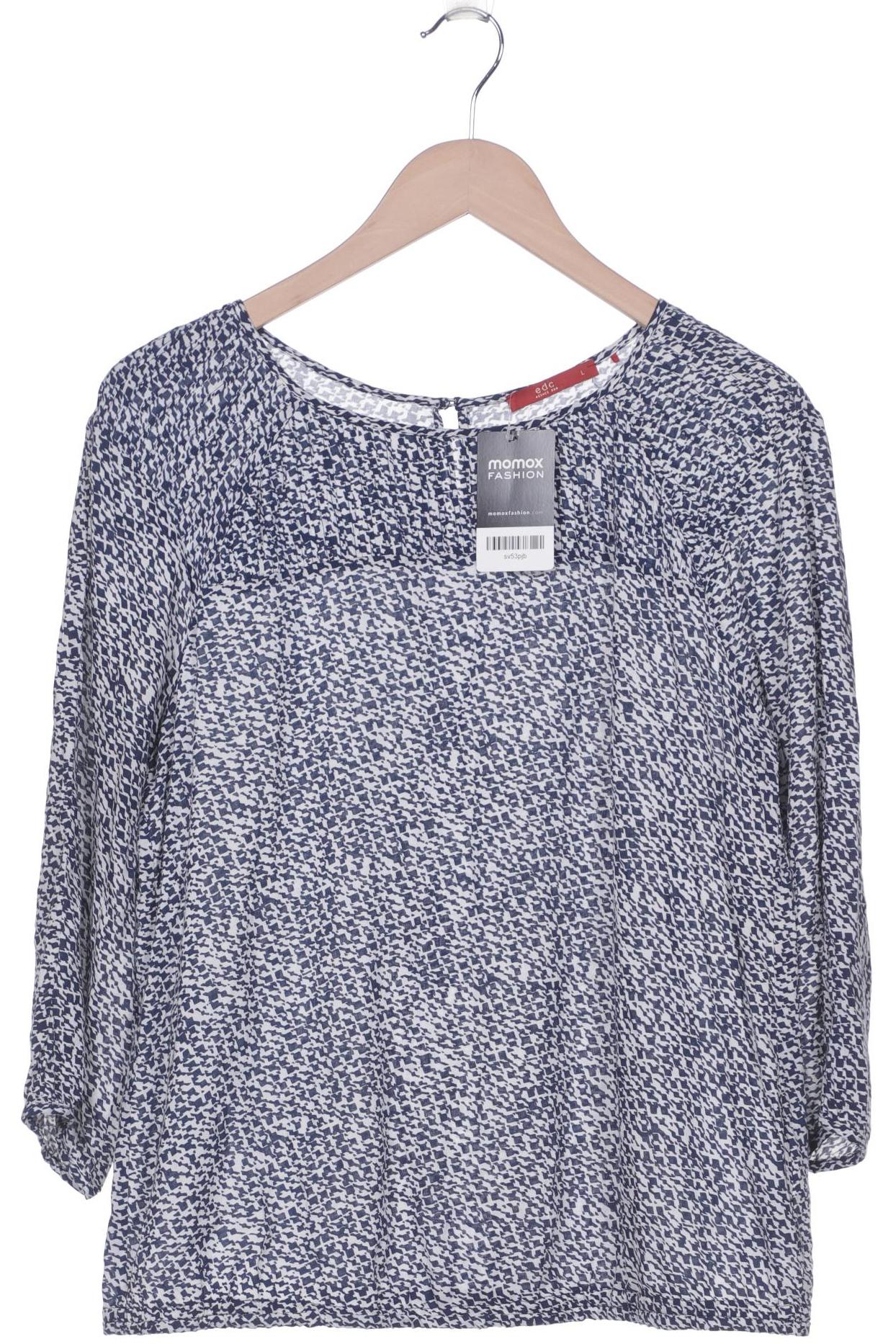 

edc by Esprit Damen Bluse, marineblau