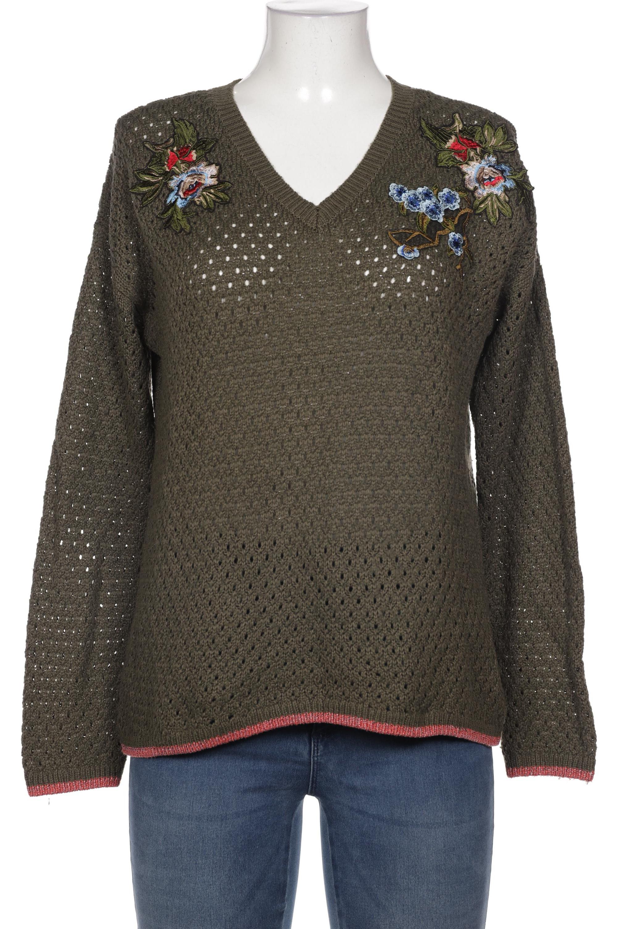 

edc by Esprit Damen Pullover, grün, Gr. 38