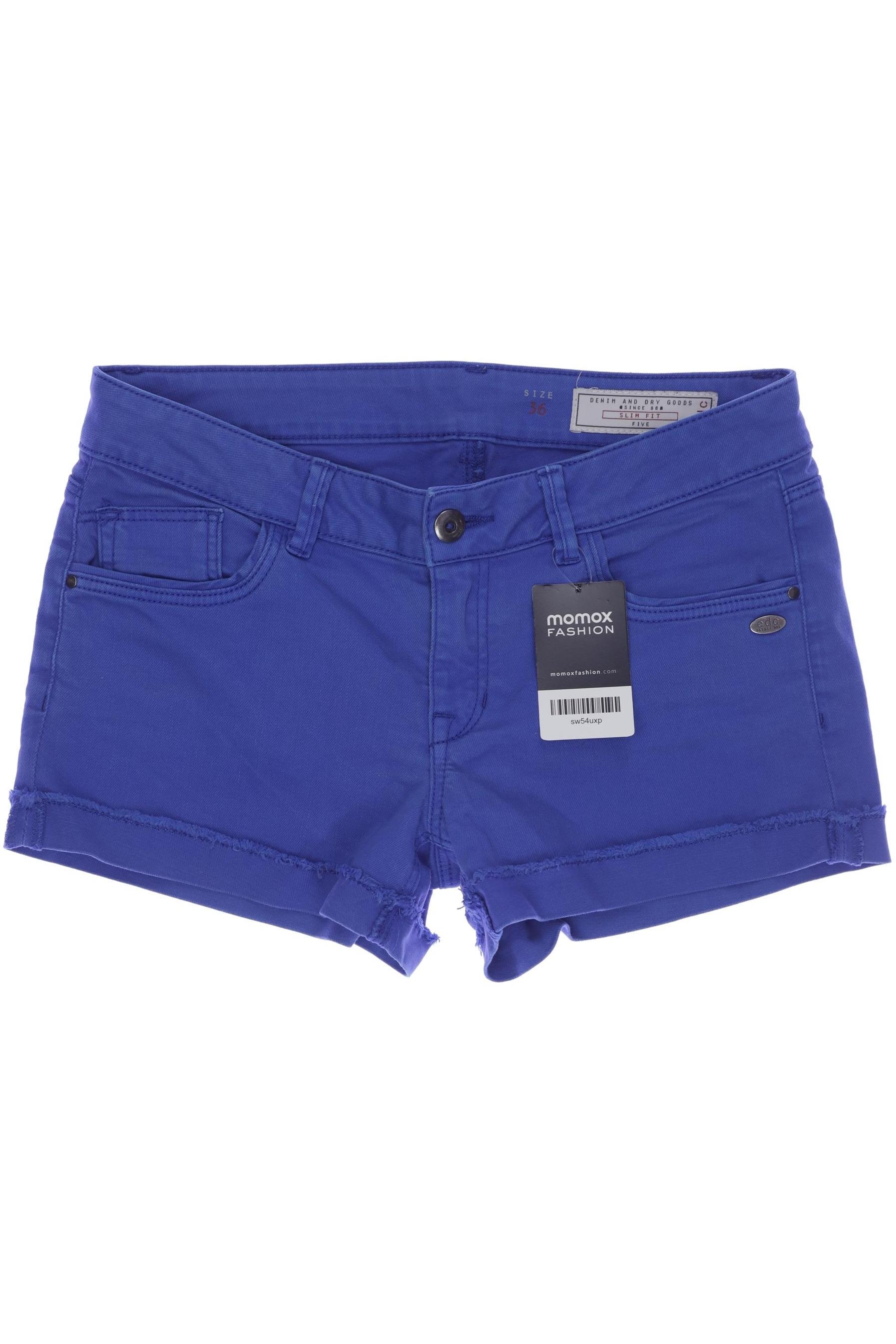 

edc by Esprit Damen Shorts, blau, Gr. 36
