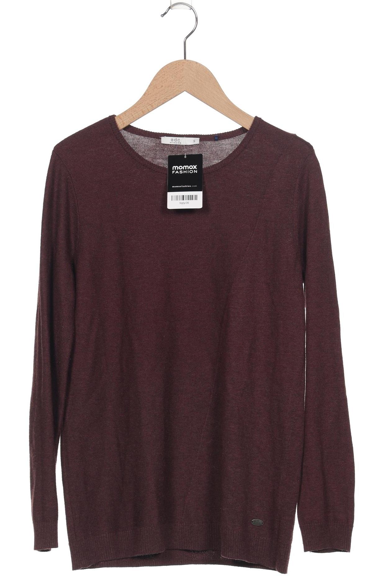 

edc by Esprit Damen Pullover, bordeaux, Gr. 36