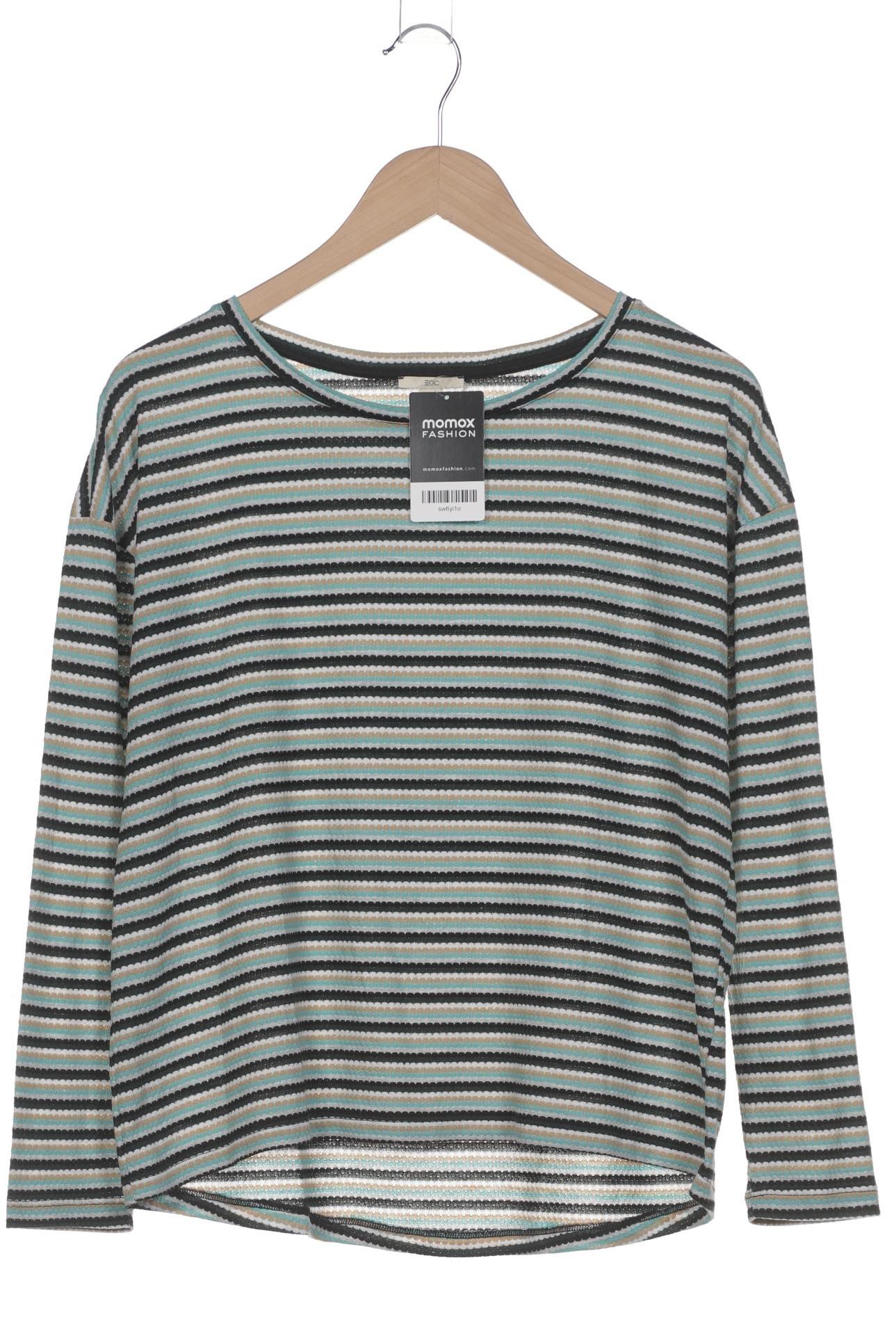 

edc by Esprit Damen Langarmshirt, grün, Gr. 42