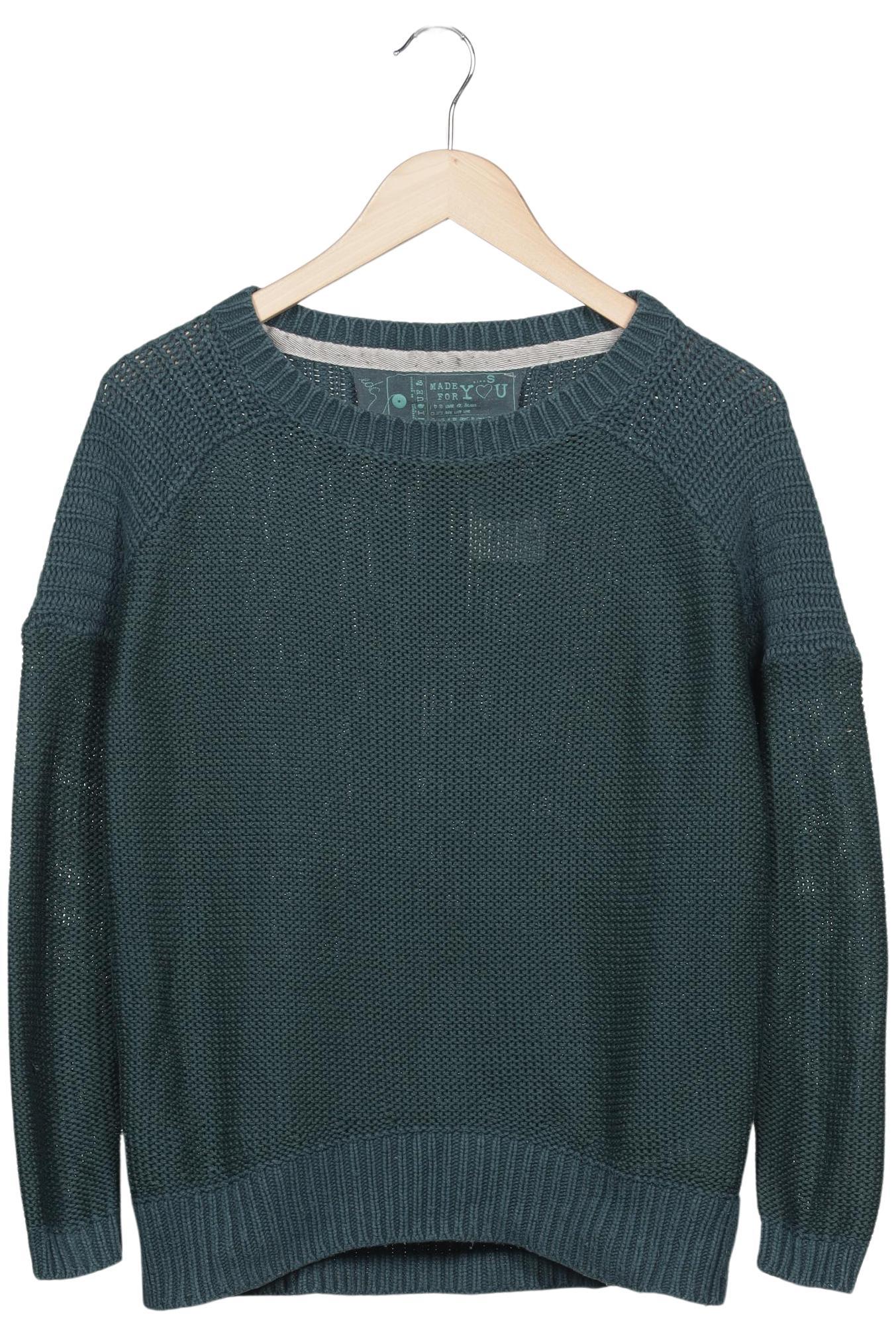 

edc by Esprit Damen Pullover, grün, Gr. 36
