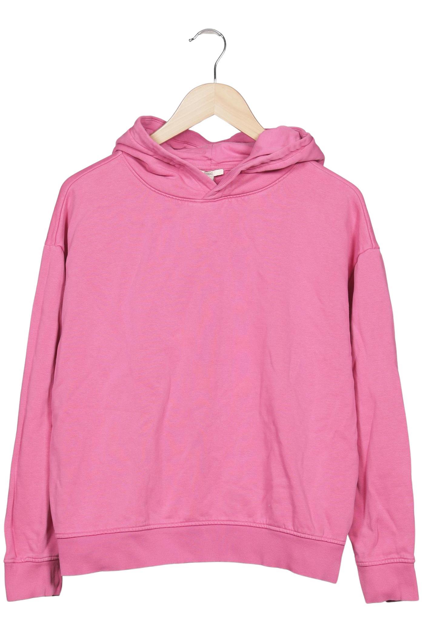 

edc by Esprit Damen Kapuzenpullover, pink, Gr. 38