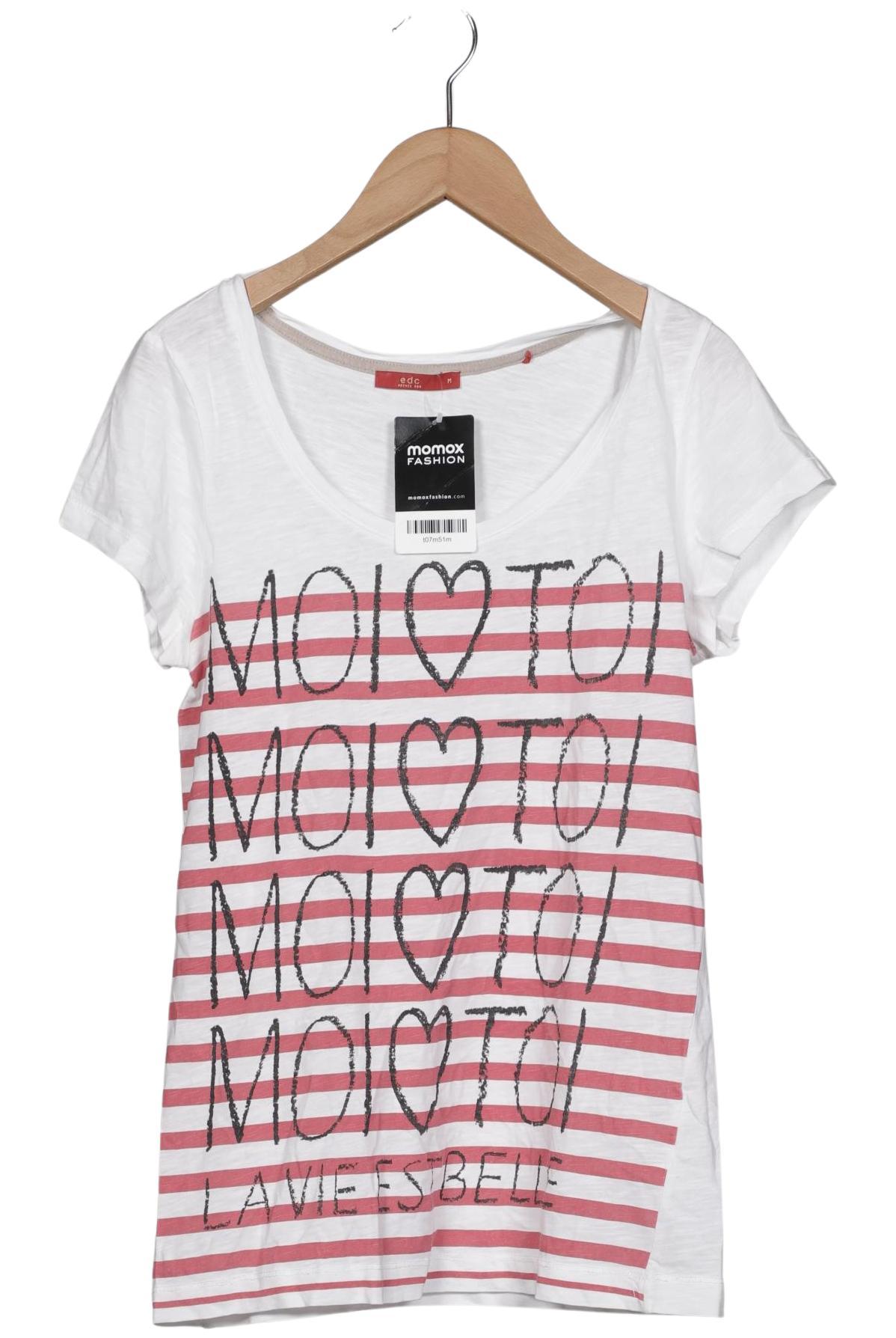 

edc by Esprit Damen T-Shirt, mehrfarbig, Gr. 38