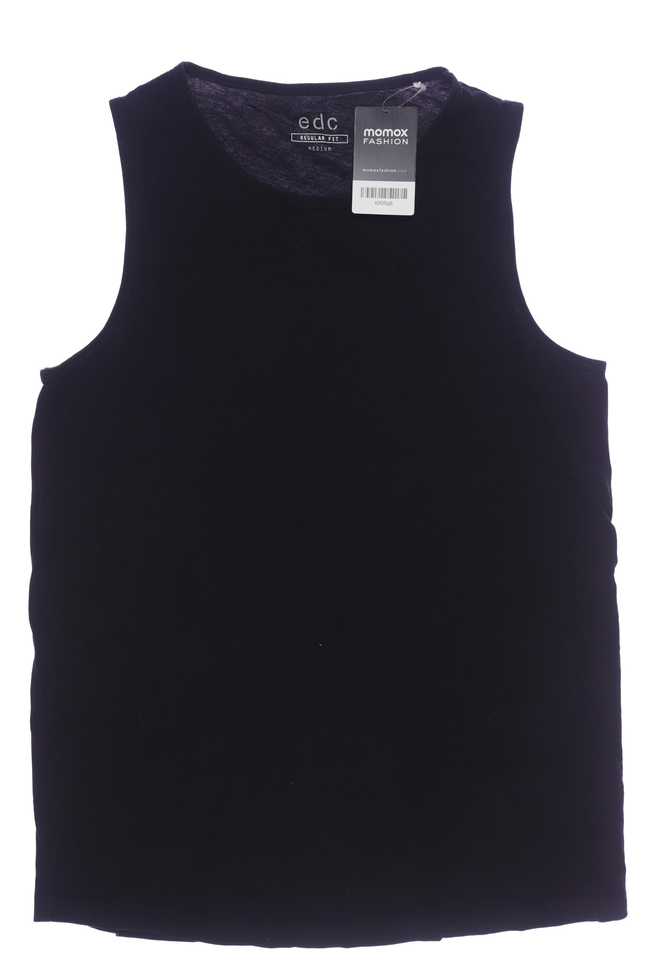 

edc by Esprit Herren T-Shirt, schwarz, Gr. 48