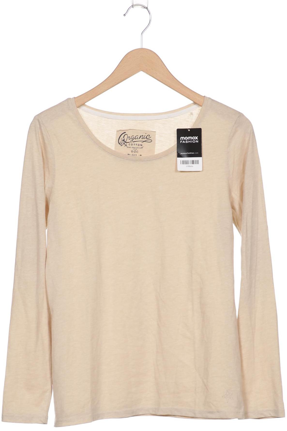 

edc by Esprit Damen Langarmshirt, beige