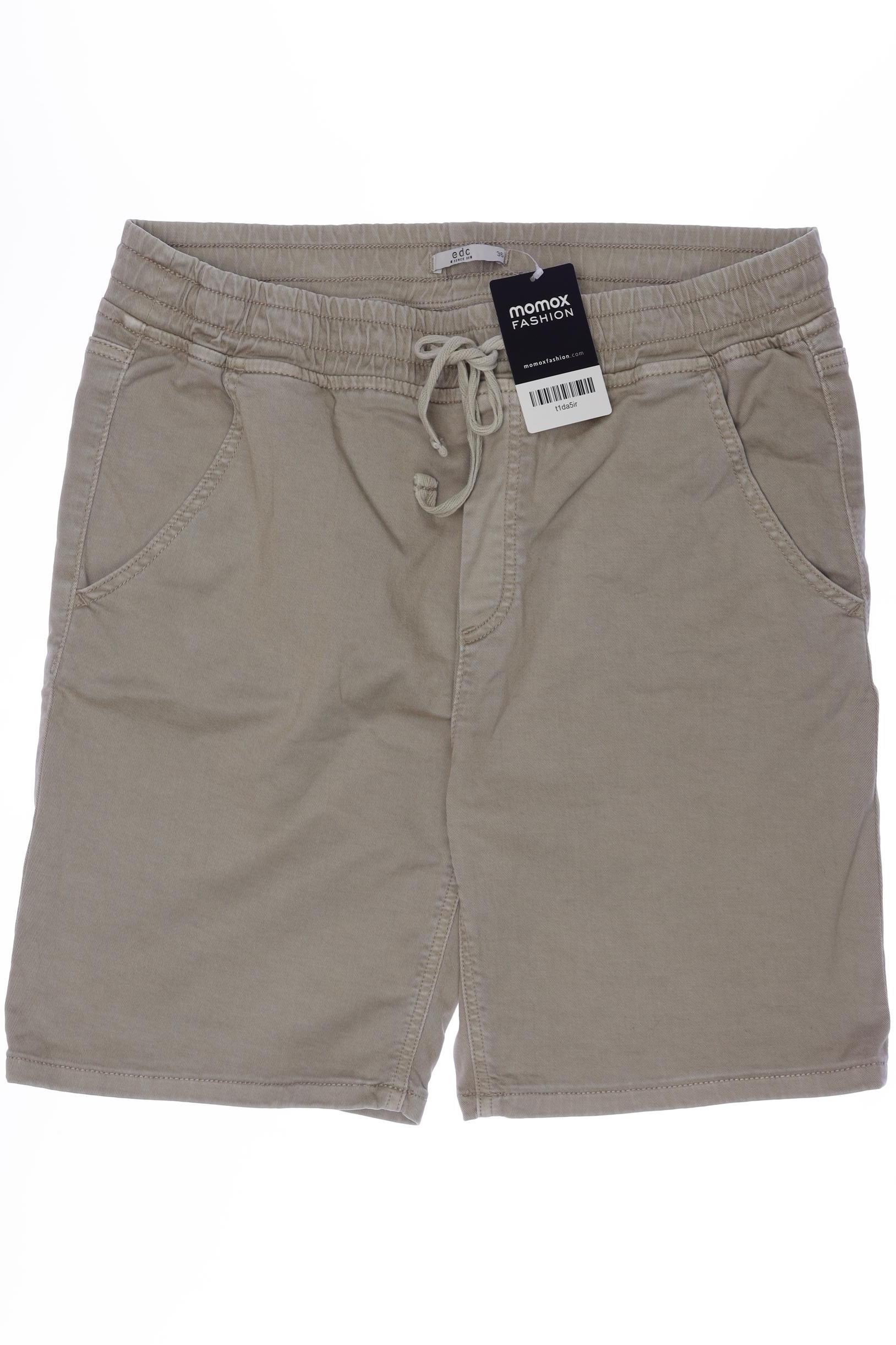 

edc by Esprit Damen Shorts, beige, Gr. 36