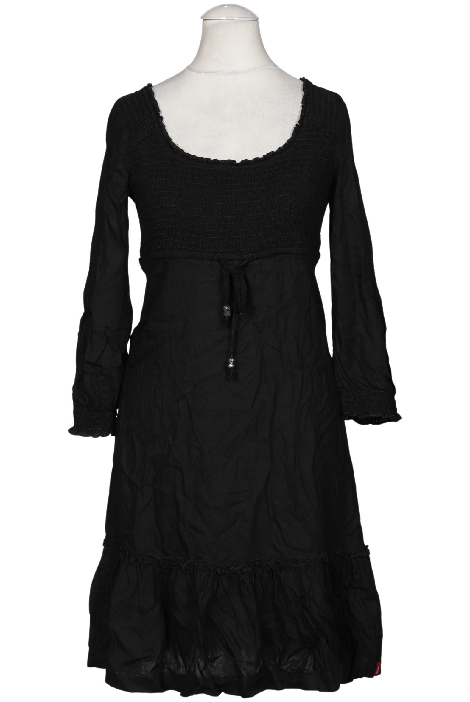 

edc by Esprit Damen Kleid, schwarz, Gr. 32