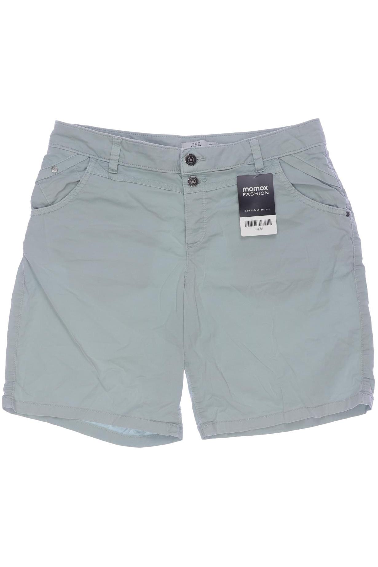 

edc by Esprit Damen Shorts, hellgrün, Gr. 36