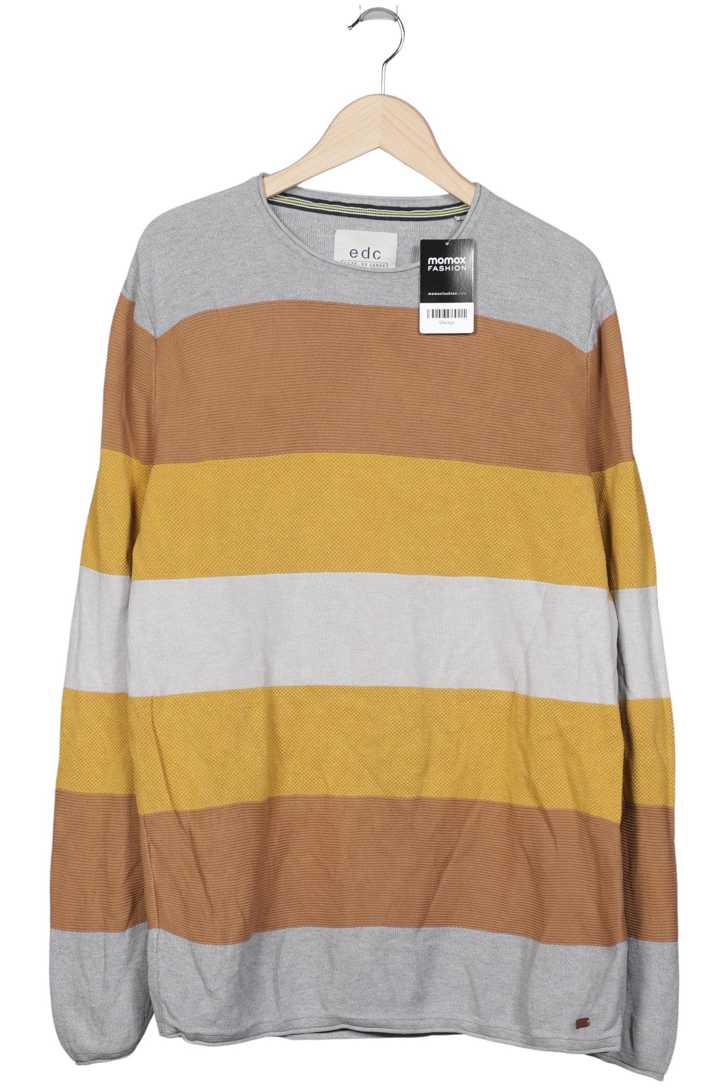 

edc by Esprit Herren Pullover, mehrfarbig, Gr. 56