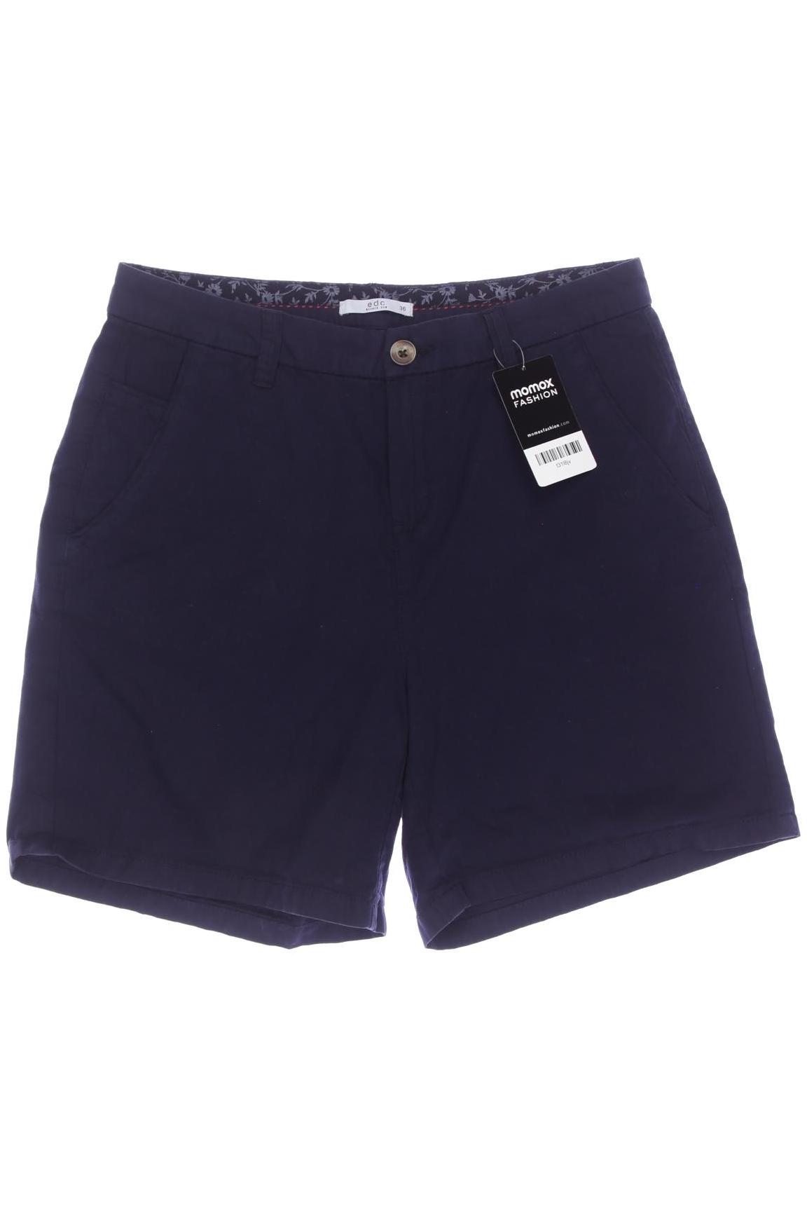 

edc by Esprit Damen Shorts, marineblau, Gr. 36