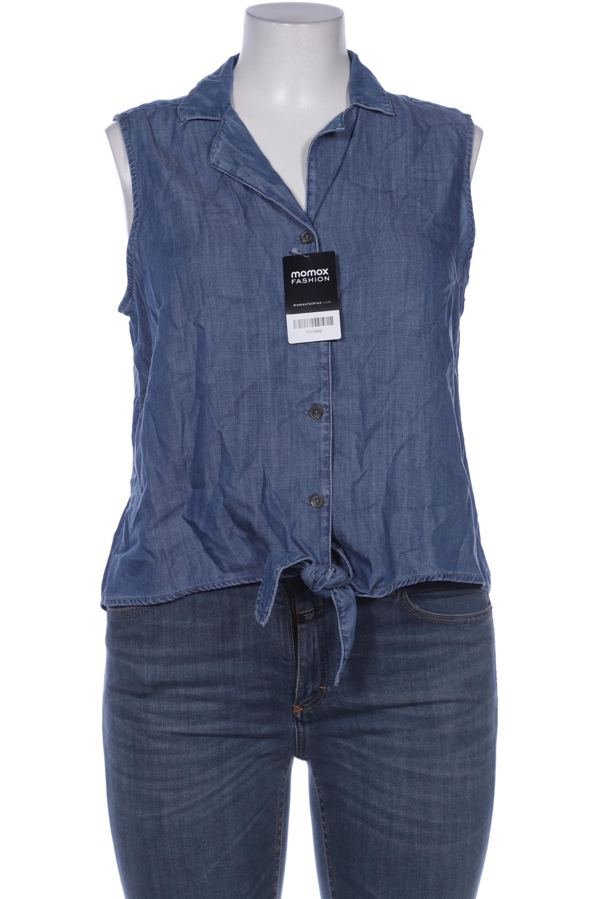 

edc by Esprit Damen Bluse, blau, Gr. 44