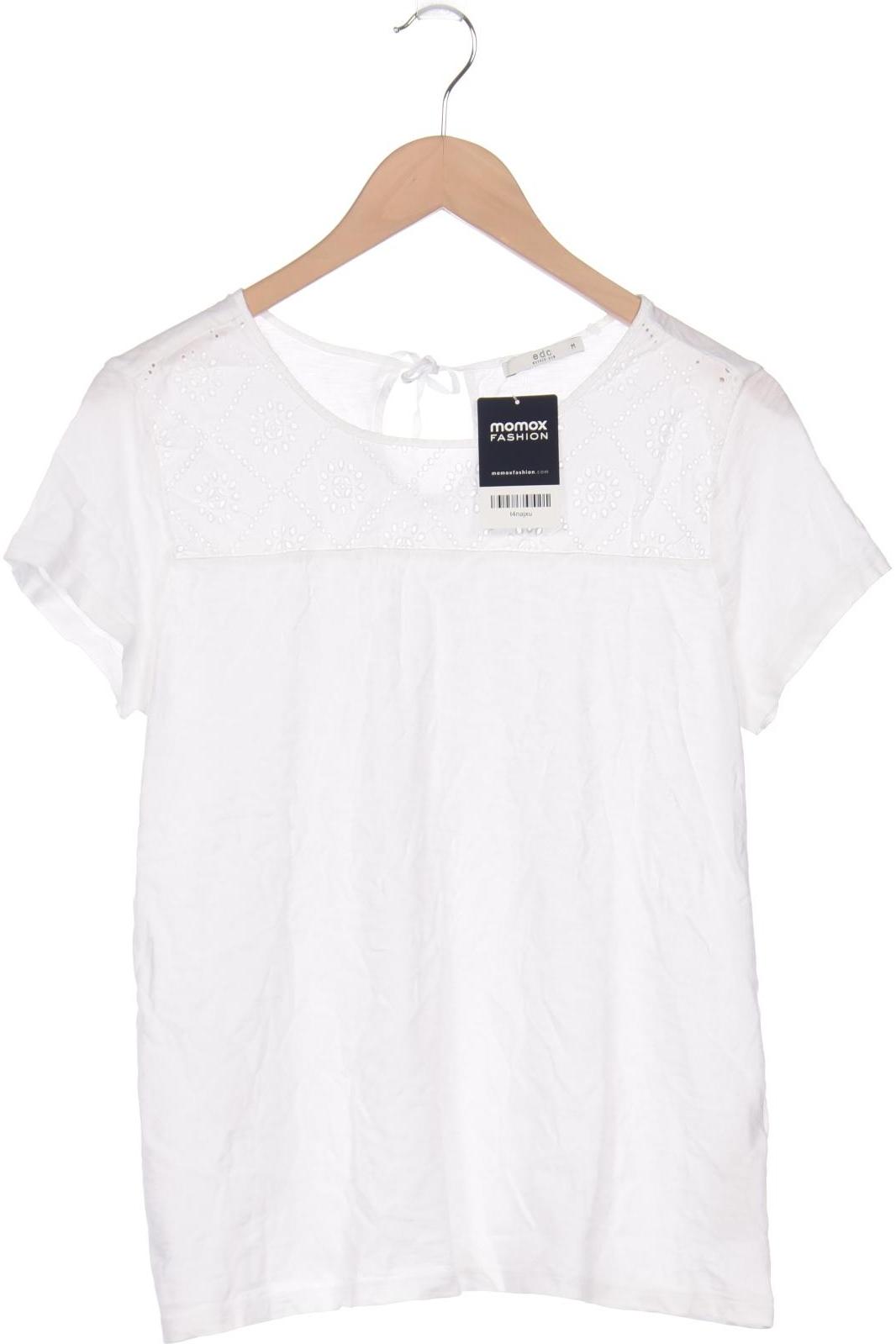 

edc by Esprit Damen T-Shirt, weiß, Gr. 38