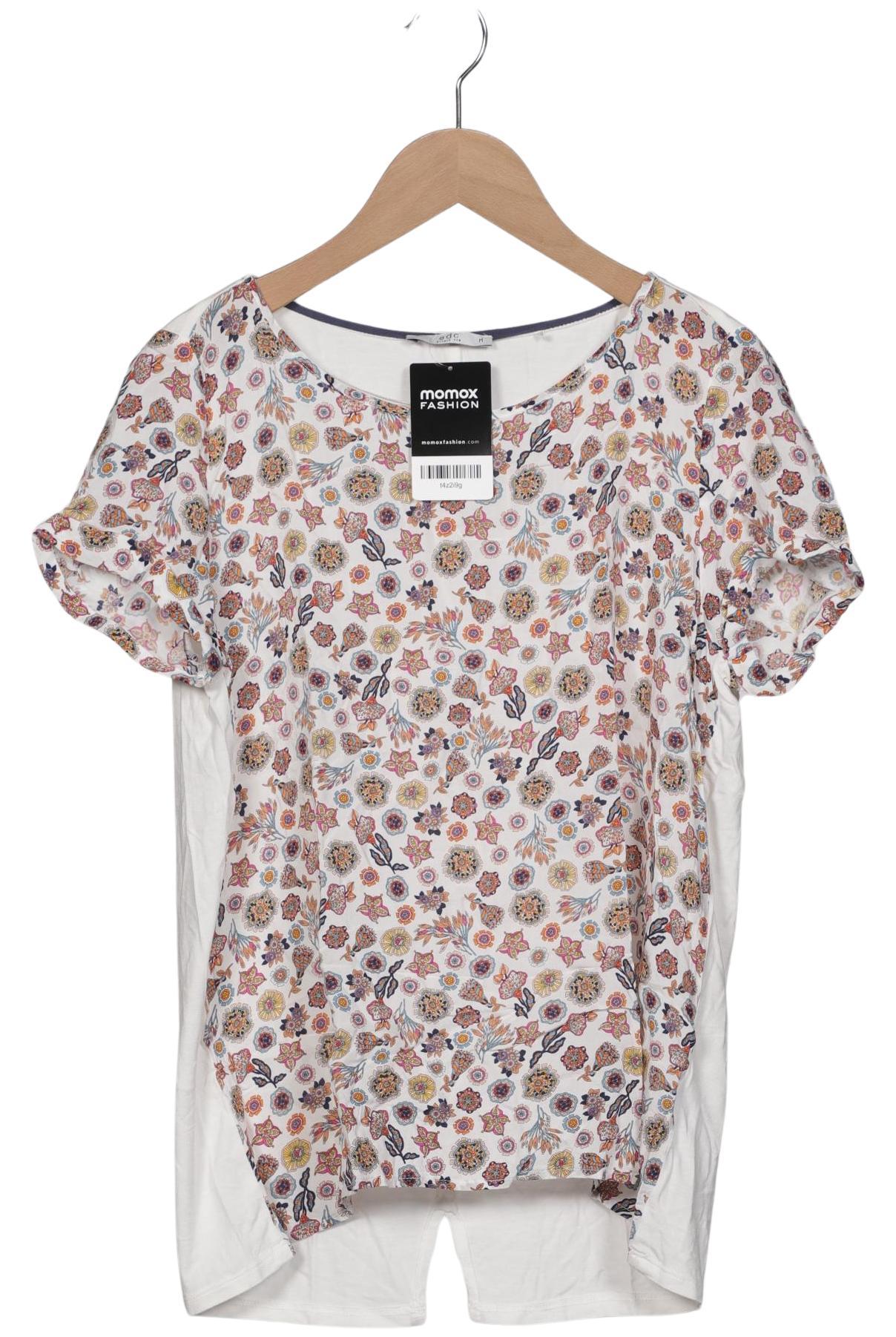 

edc by Esprit Damen T-Shirt, weiß, Gr. 38