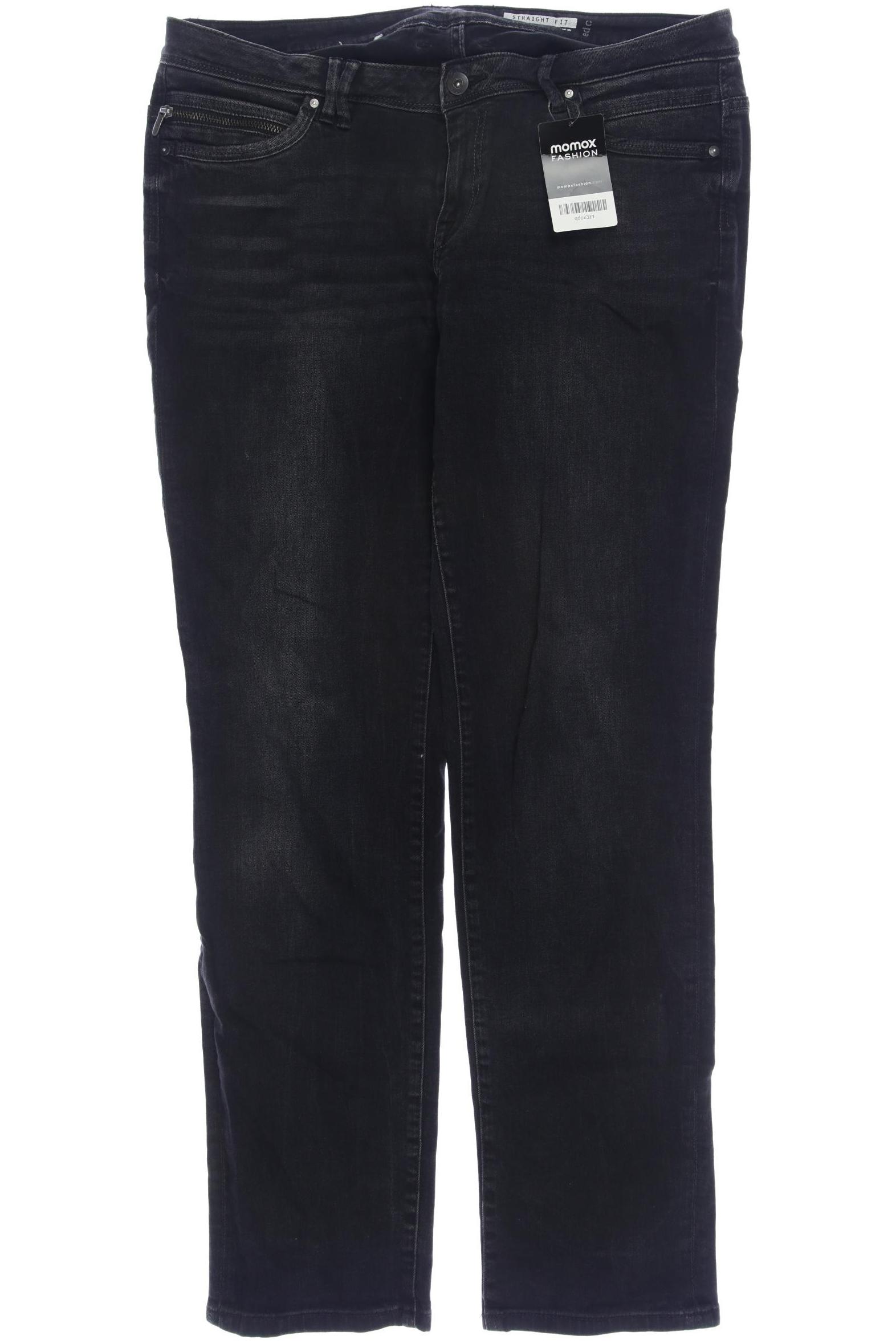 

edc by Esprit Damen Jeans, schwarz, Gr. 32