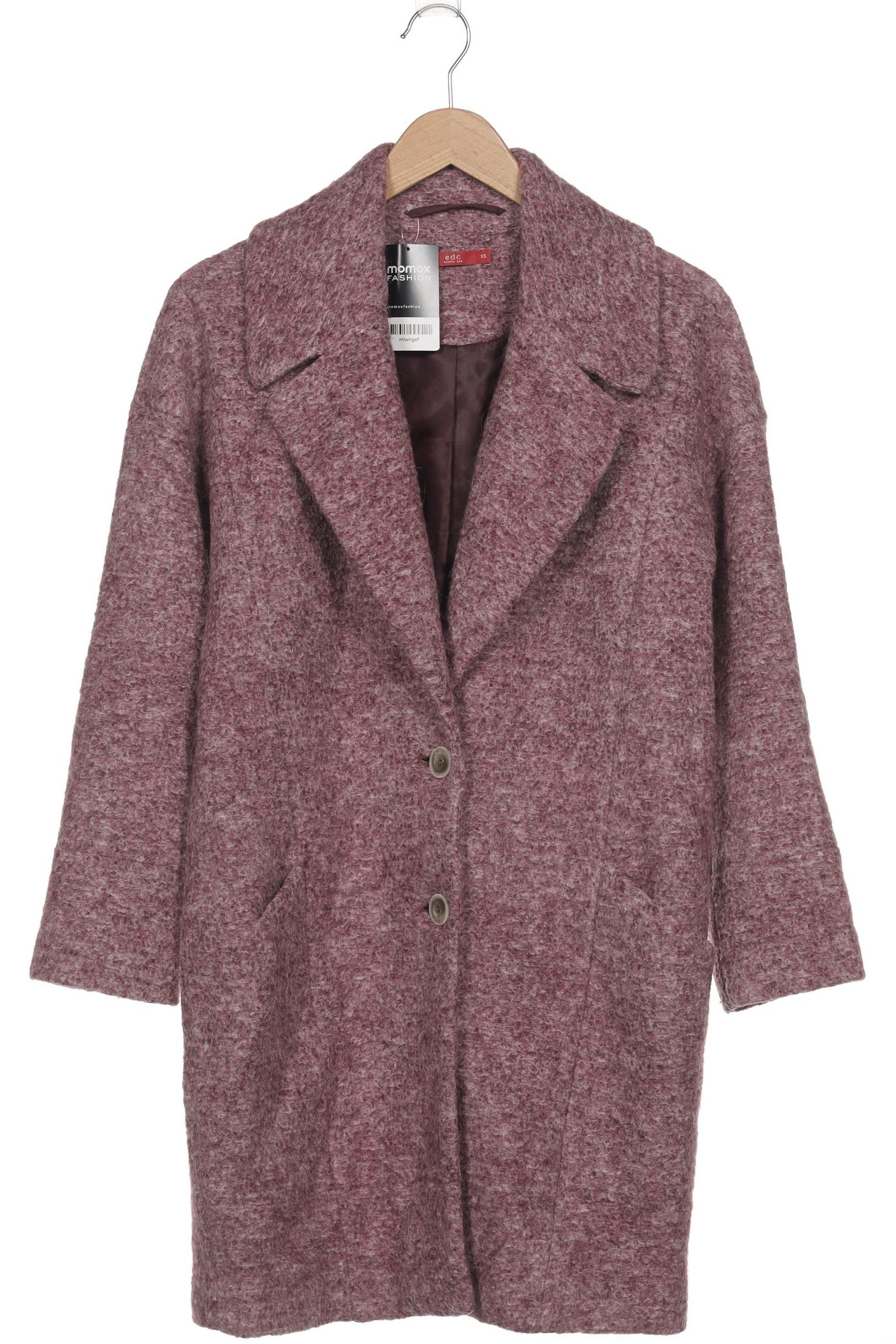 

edc by Esprit Damen Mantel, bordeaux, Gr. 34