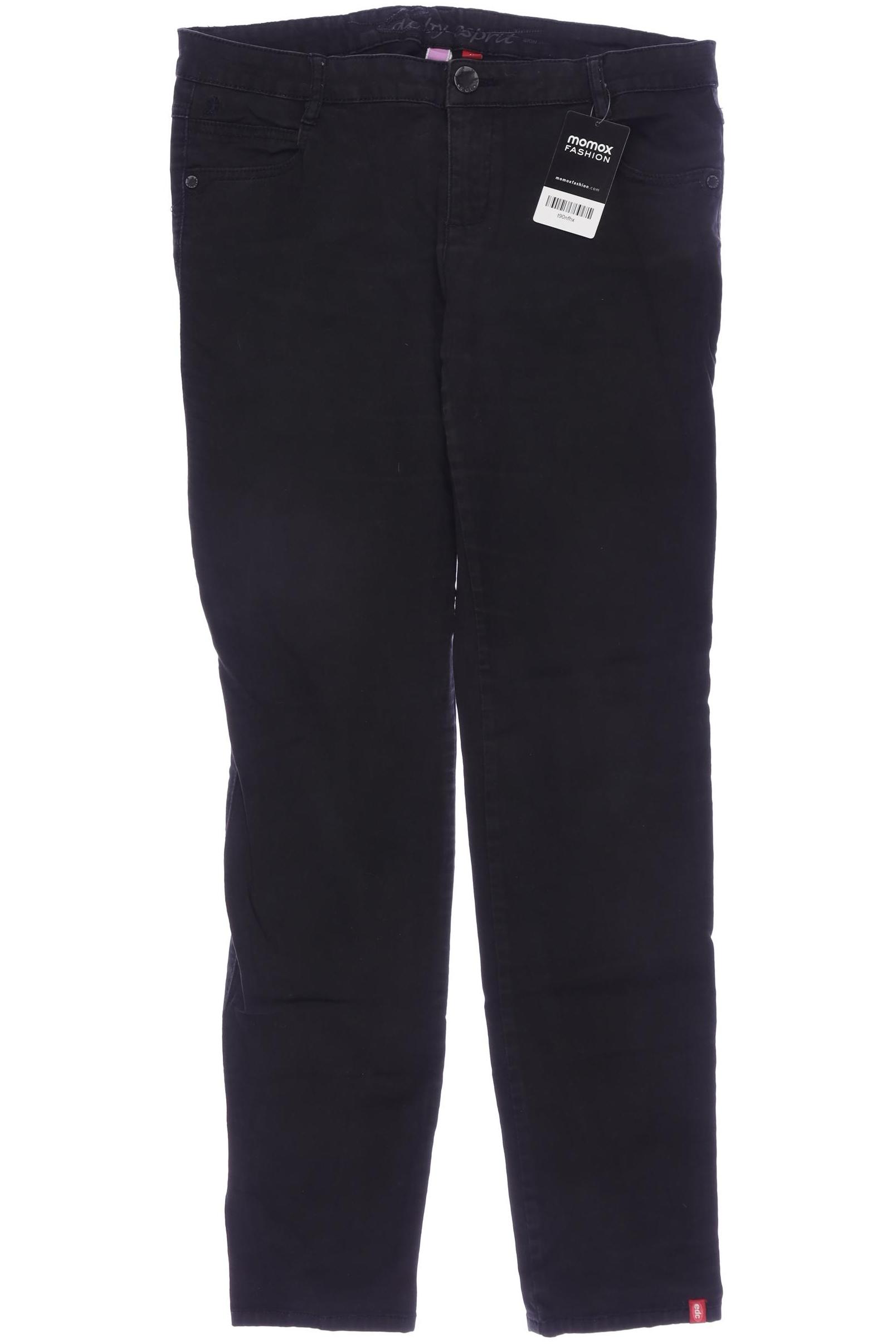 

edc by Esprit Damen Jeans, schwarz, Gr. 42