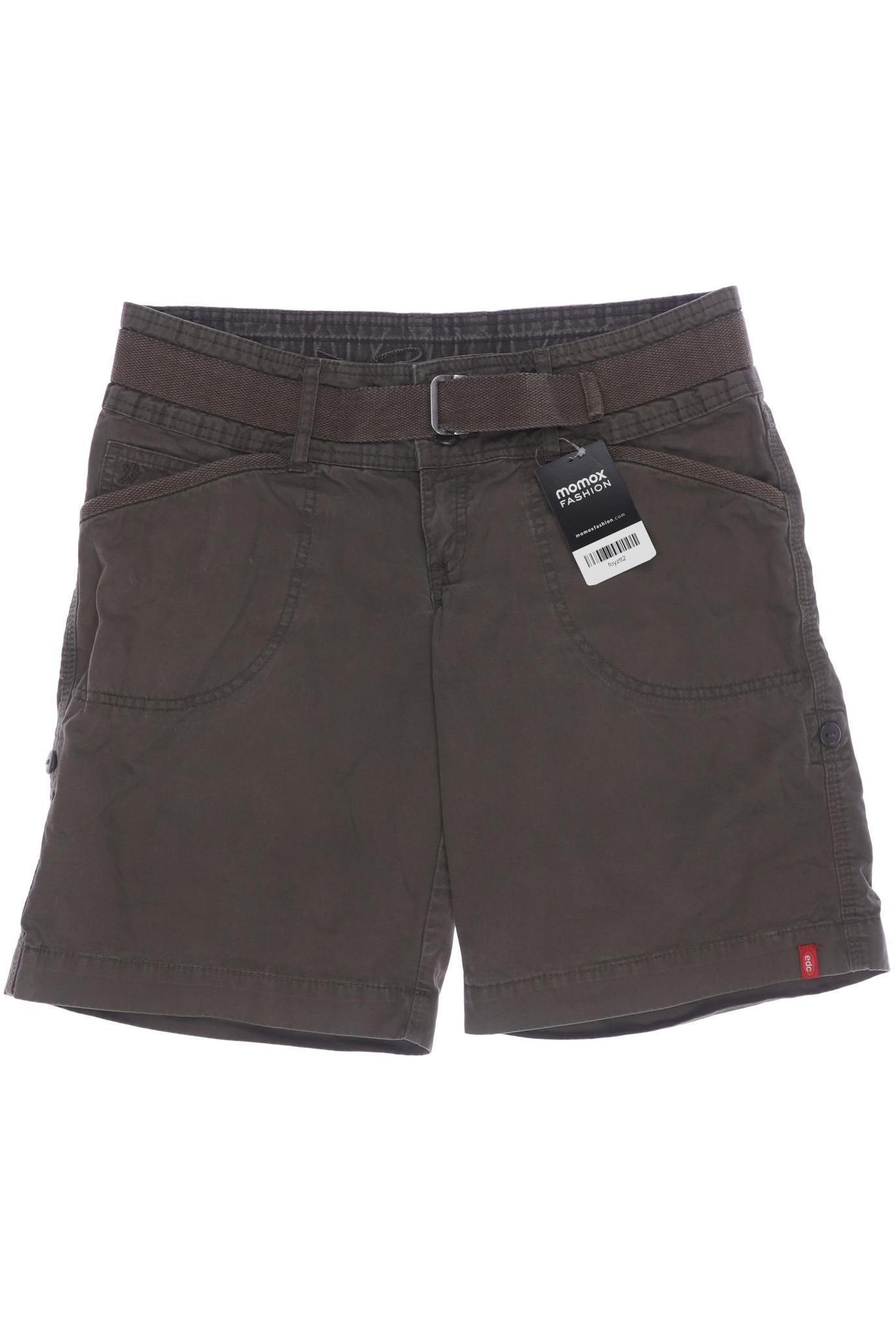 

edc by Esprit Damen Shorts, grün, Gr. 40