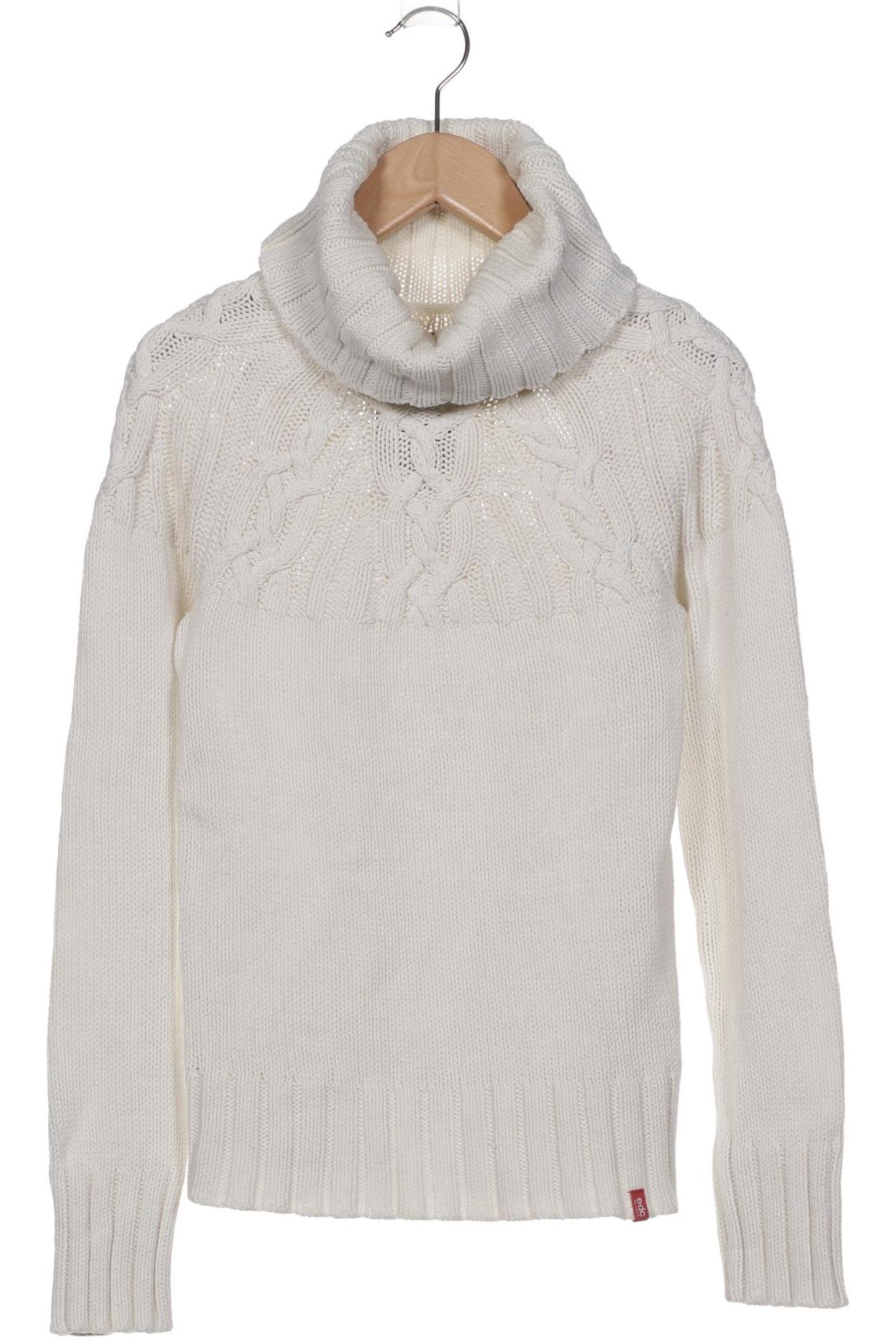 

edc by Esprit Damen Pullover, cremeweiß, Gr. 36