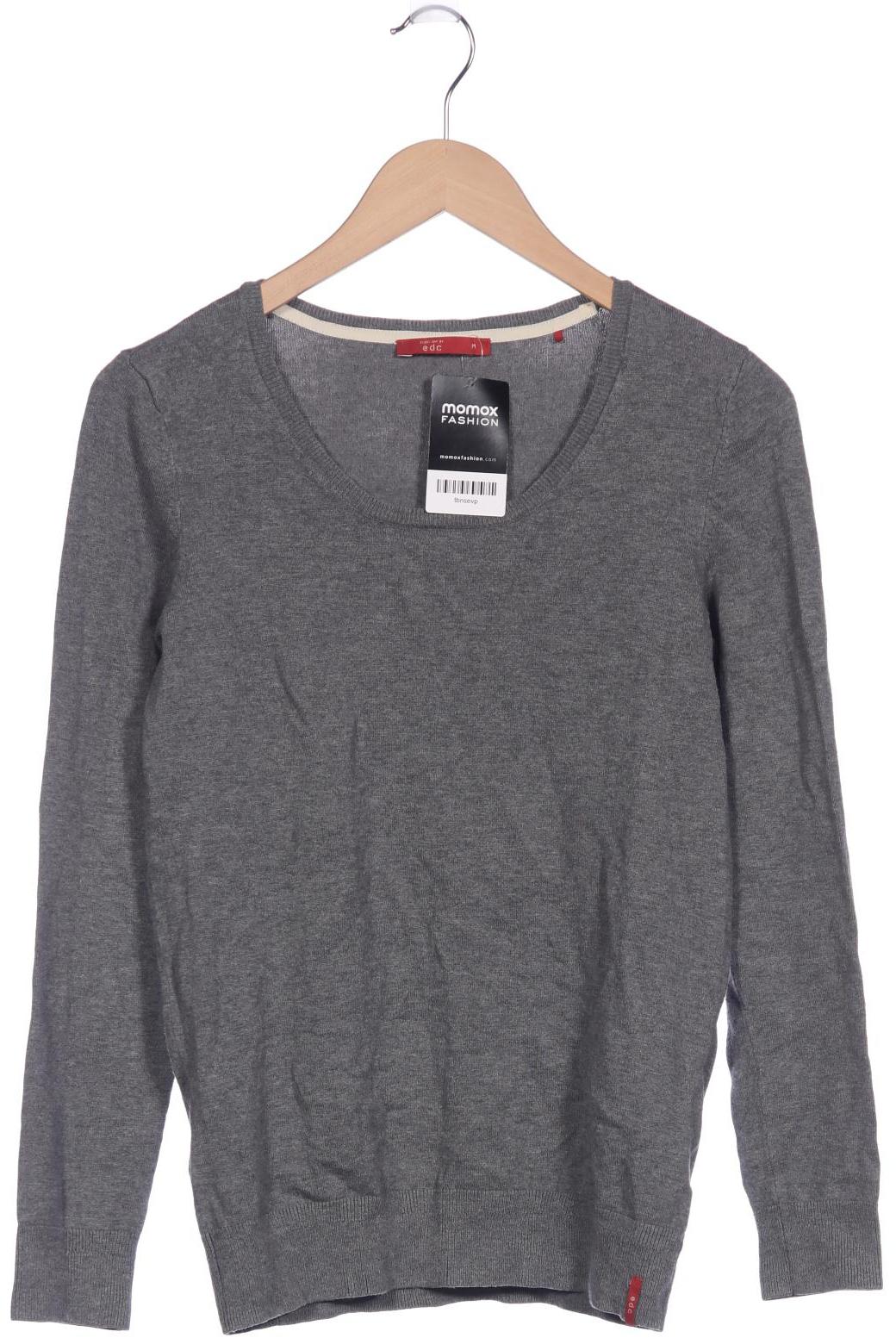 

edc by Esprit Damen Pullover, grau, Gr. 38